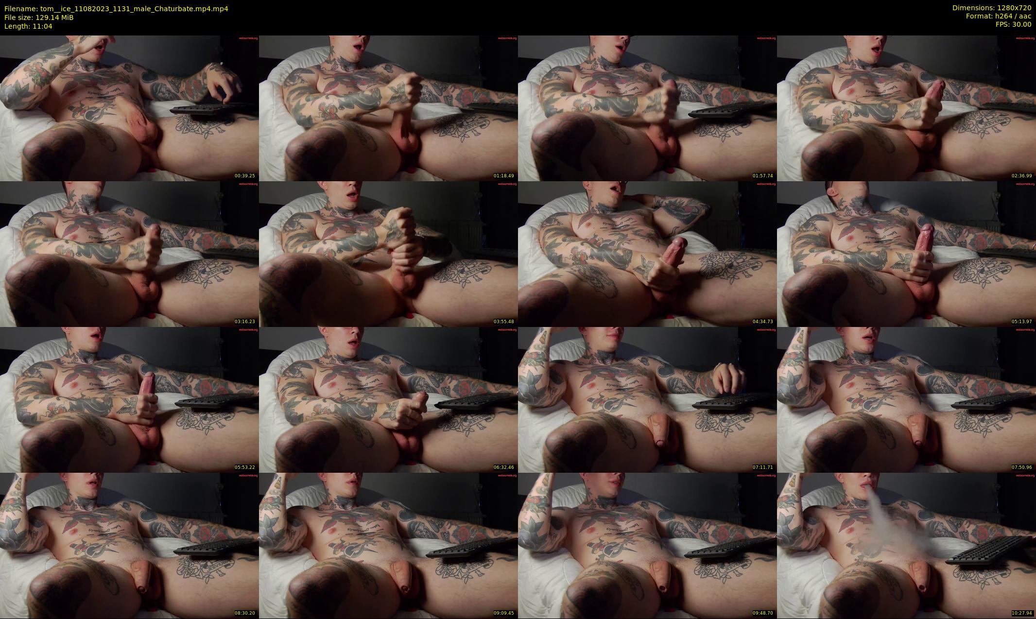 tom__ice — 12 minute Chaturbate male cam show recording, 720p, Aug 11, 2023