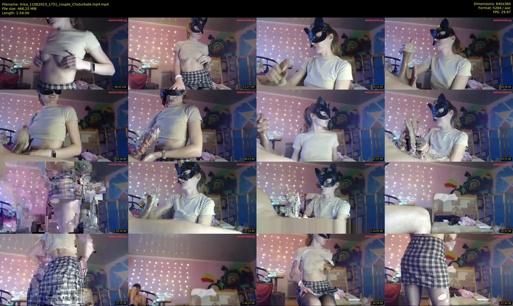 trioa — 114 minute Chaturbate couple cam show recording, 360p, Aug 11, 2023