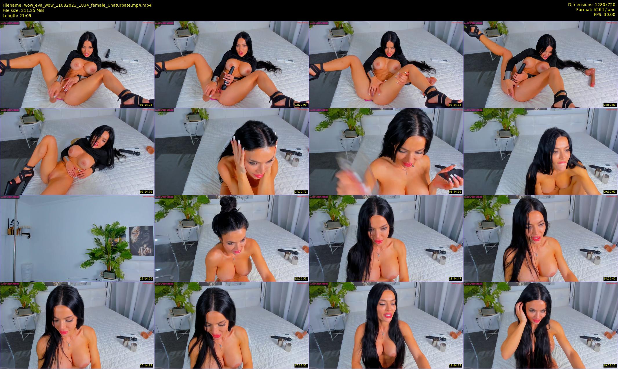 wow_eva_wow — 22 minute Chaturbate female cam show recording, 720p, Aug 11, 2023
