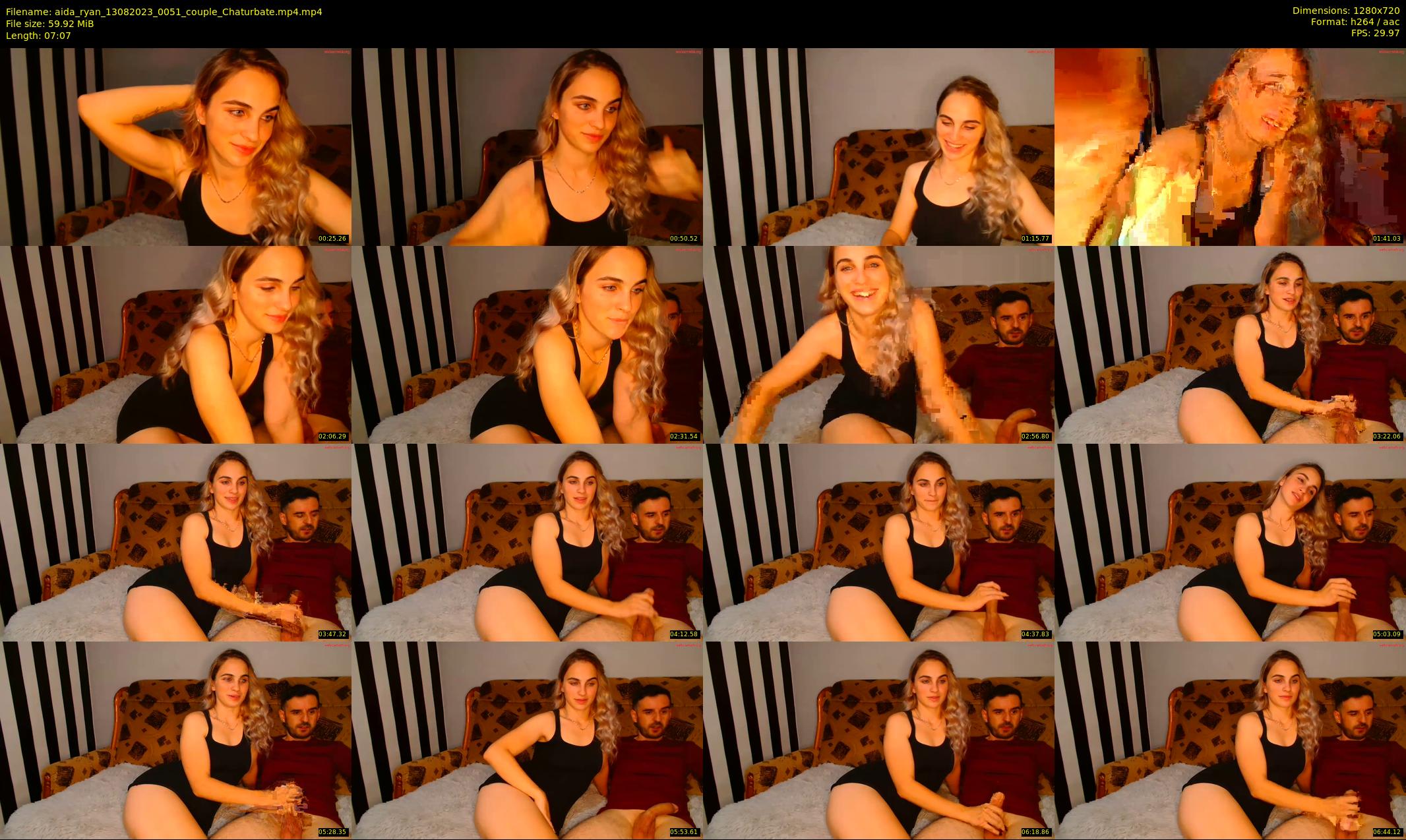 aida_ryan — 8 minute Chaturbate couple cam show recording, 720p, Aug 13, 2023
