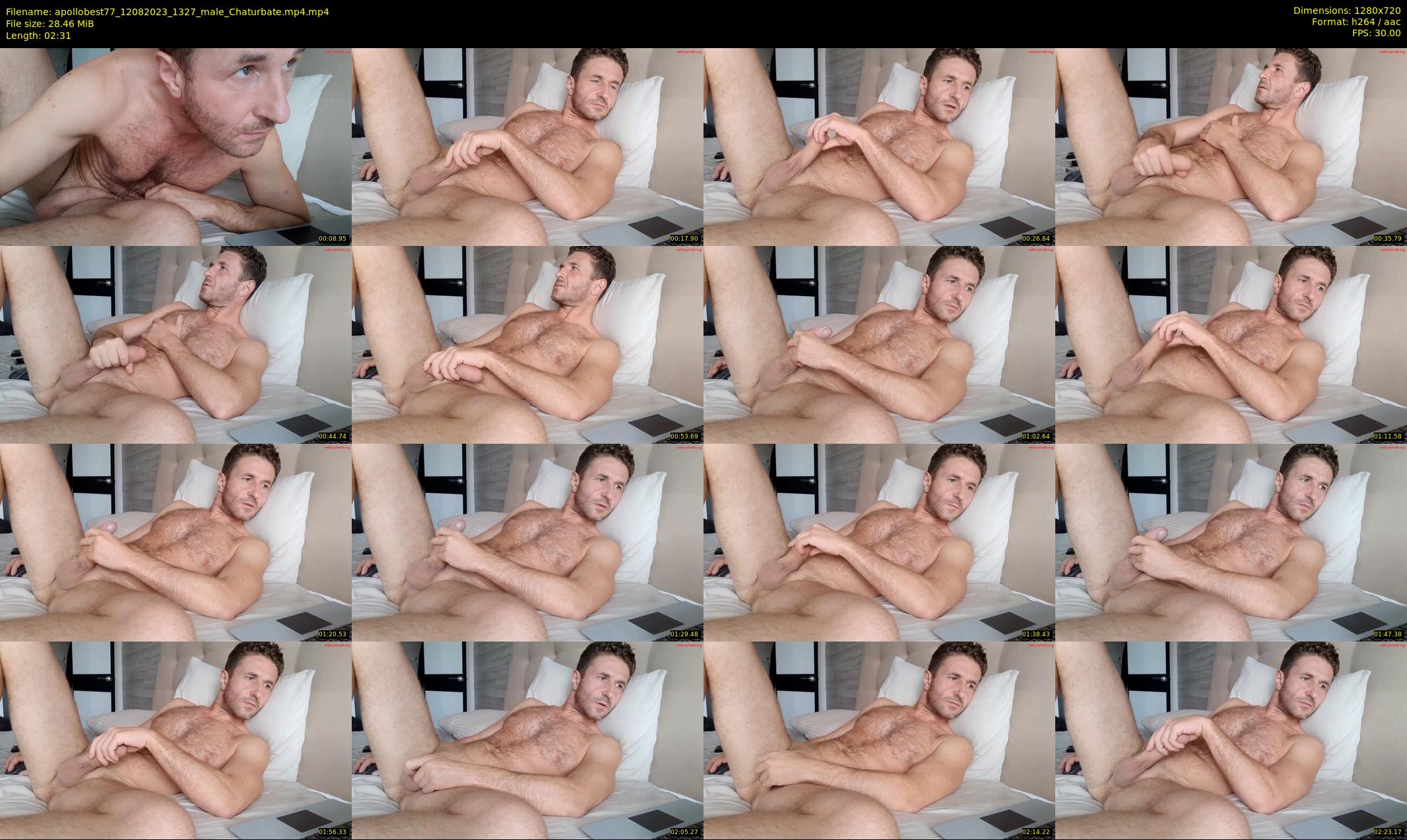 apollobest77 — 3 minute Chaturbate male cam show recording, 720p, Aug 12, 2023