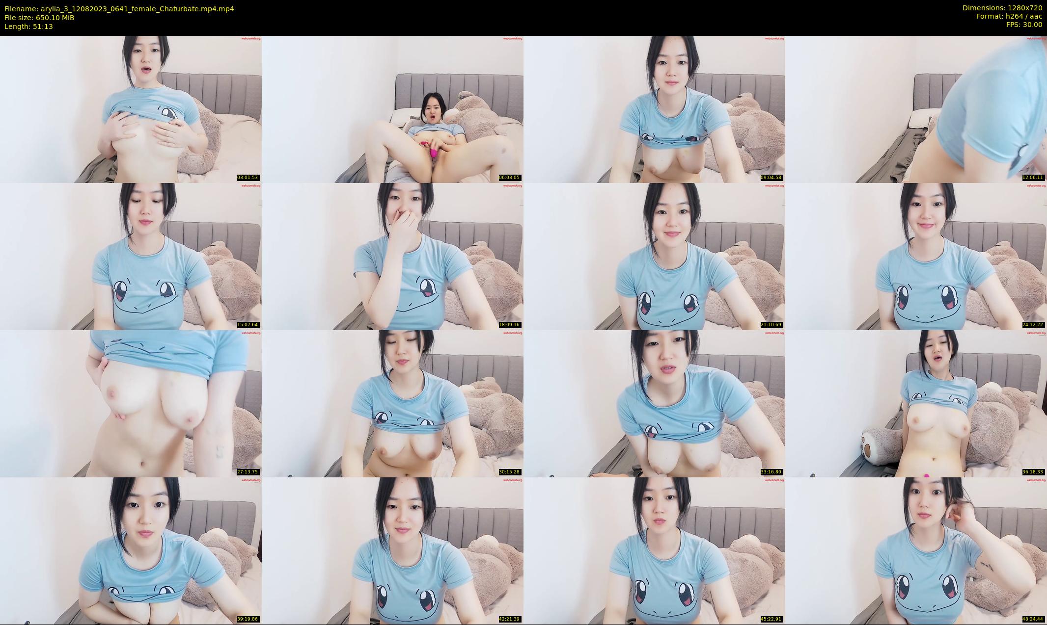 arylia_3 — 52 minute Chaturbate female cam show recording, 720p, Aug 12, 2023
