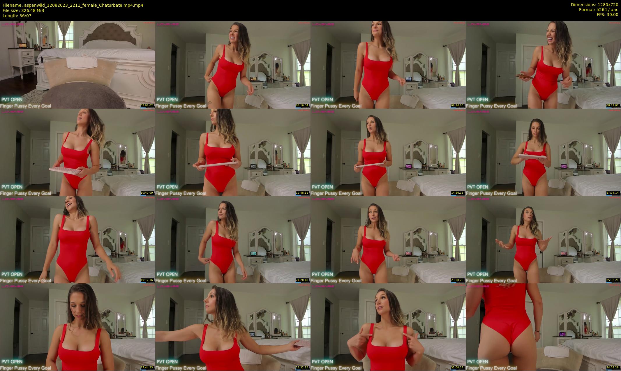 aspenwild — 37 minute Chaturbate female cam show recording, 720p, Aug 12, 2023
