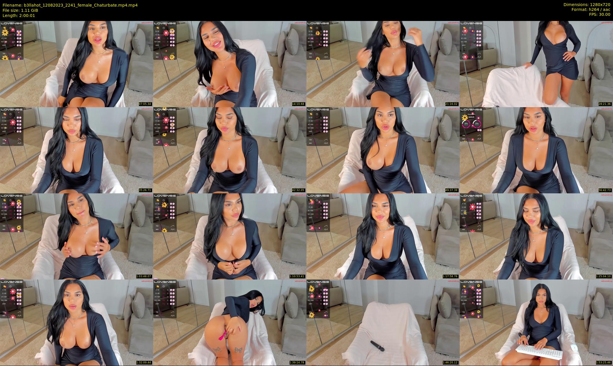 b3llahot — 121 minute Chaturbate female cam show recording, 720p, Aug 12, 2023