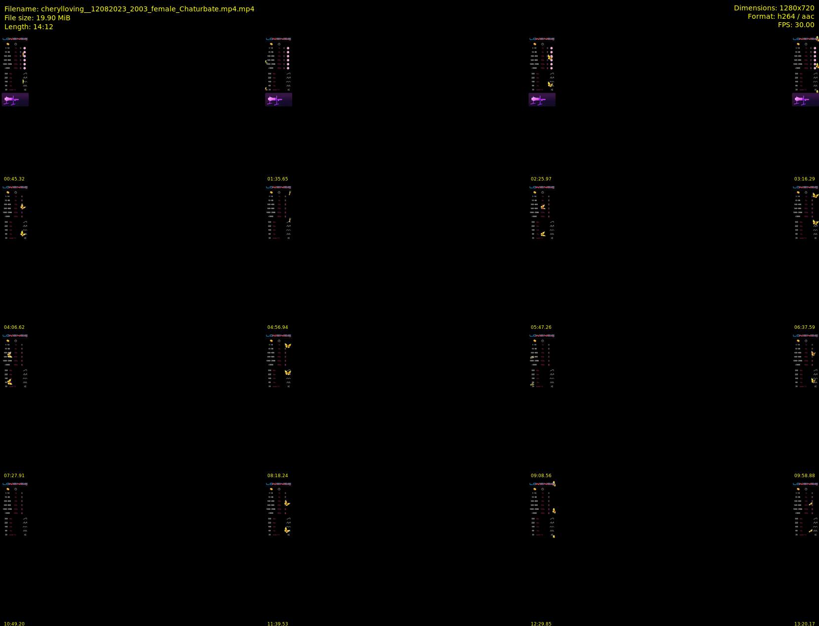 cherylloving_ — 15 minute Chaturbate female cam show recording, 720p, Aug 12, 2023