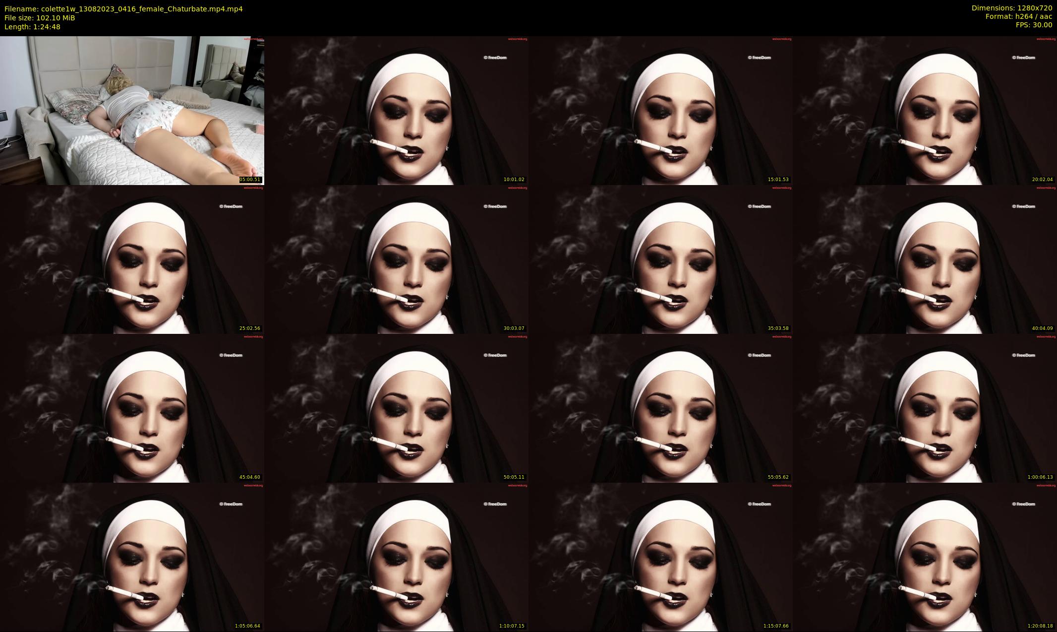 colette1w — 85 minute Chaturbate female cam show recording, 720p, Aug 13, 2023