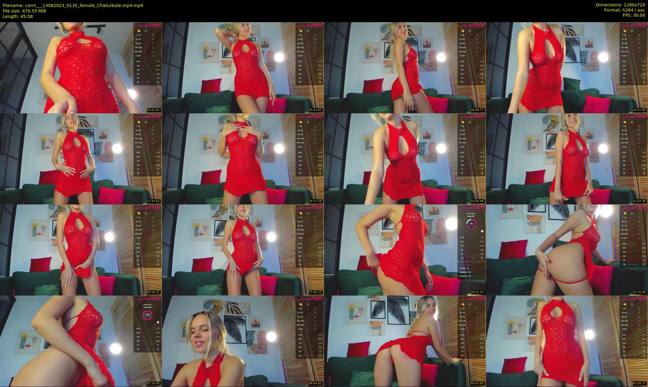 corni__ — 46 minute Chaturbate female cam show recording, 720p, Aug 13, 2023