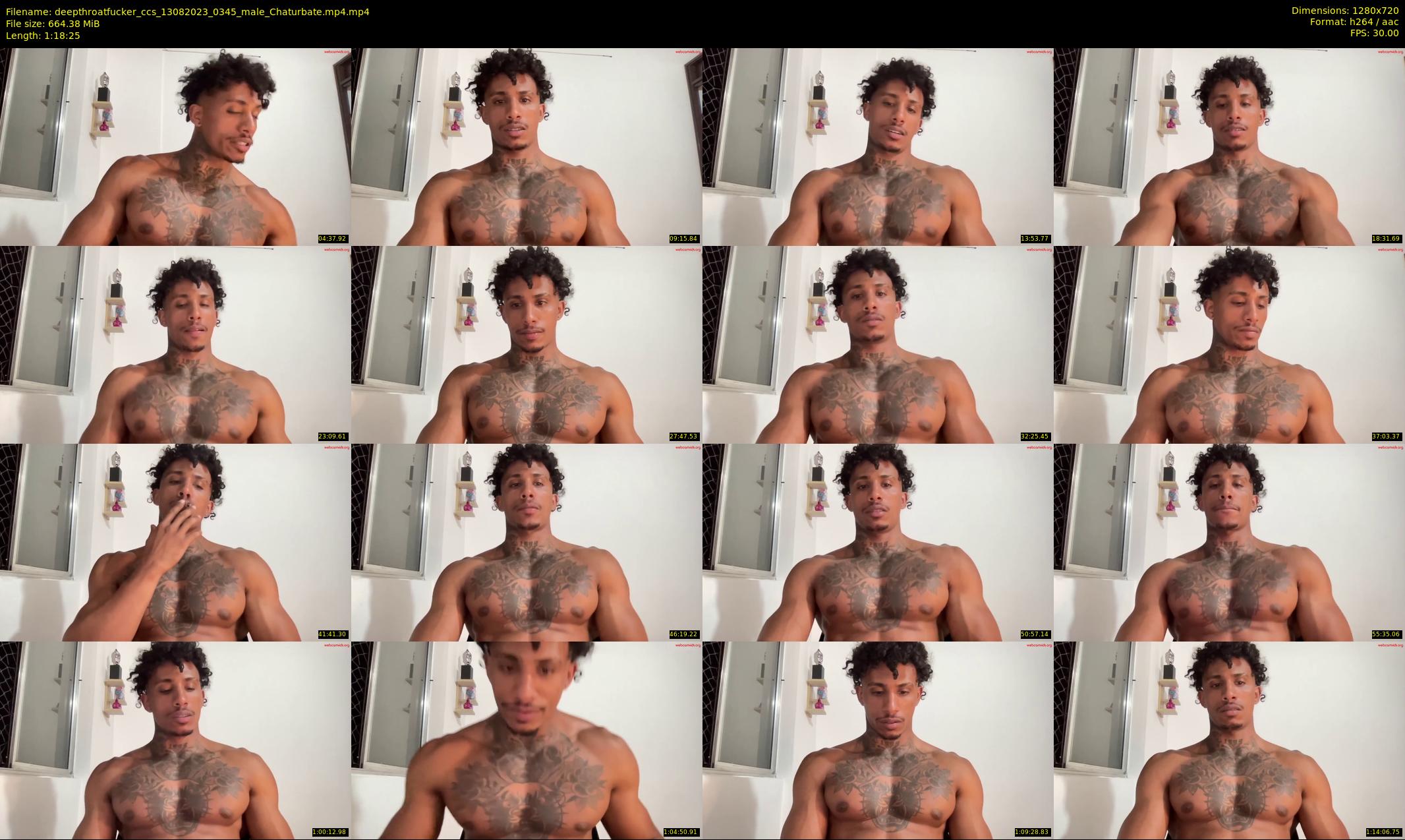deepthroatfucker_ccs — 79 minute Chaturbate male cam show recording, 720p, Aug 13, 2023