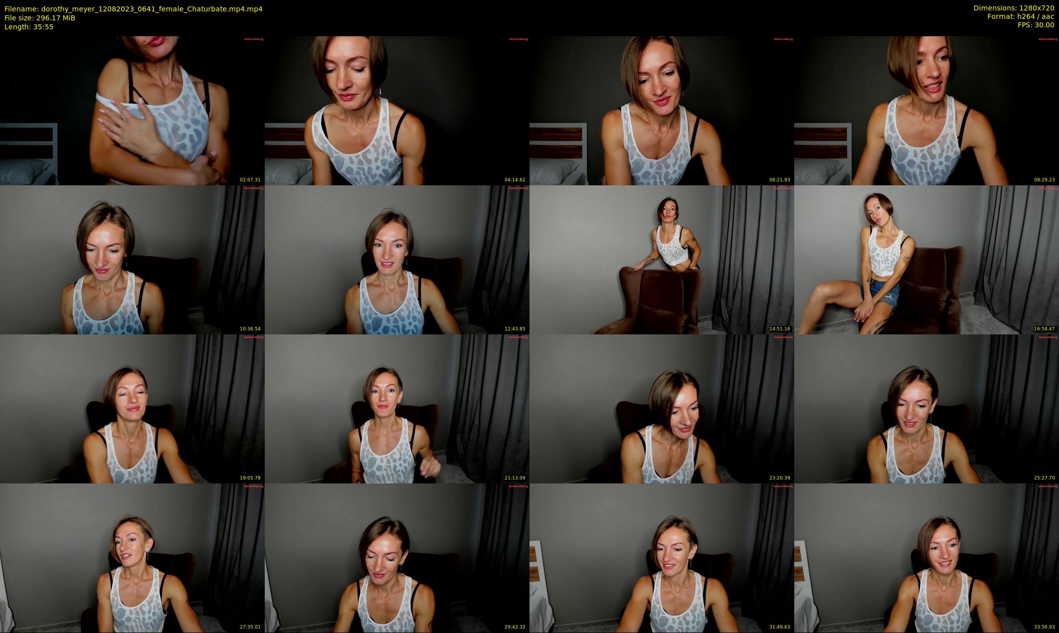 dorothy_meyer — 36 minute Chaturbate female cam show recording, 720p, Aug 12, 2023