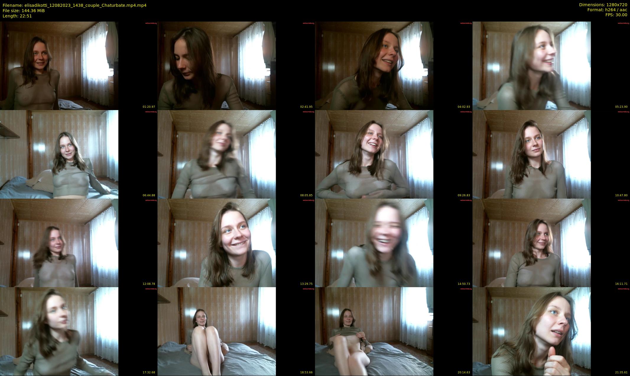 elisadikotti — 23 minute Chaturbate couple cam show recording, 720p, Aug 12, 2023
