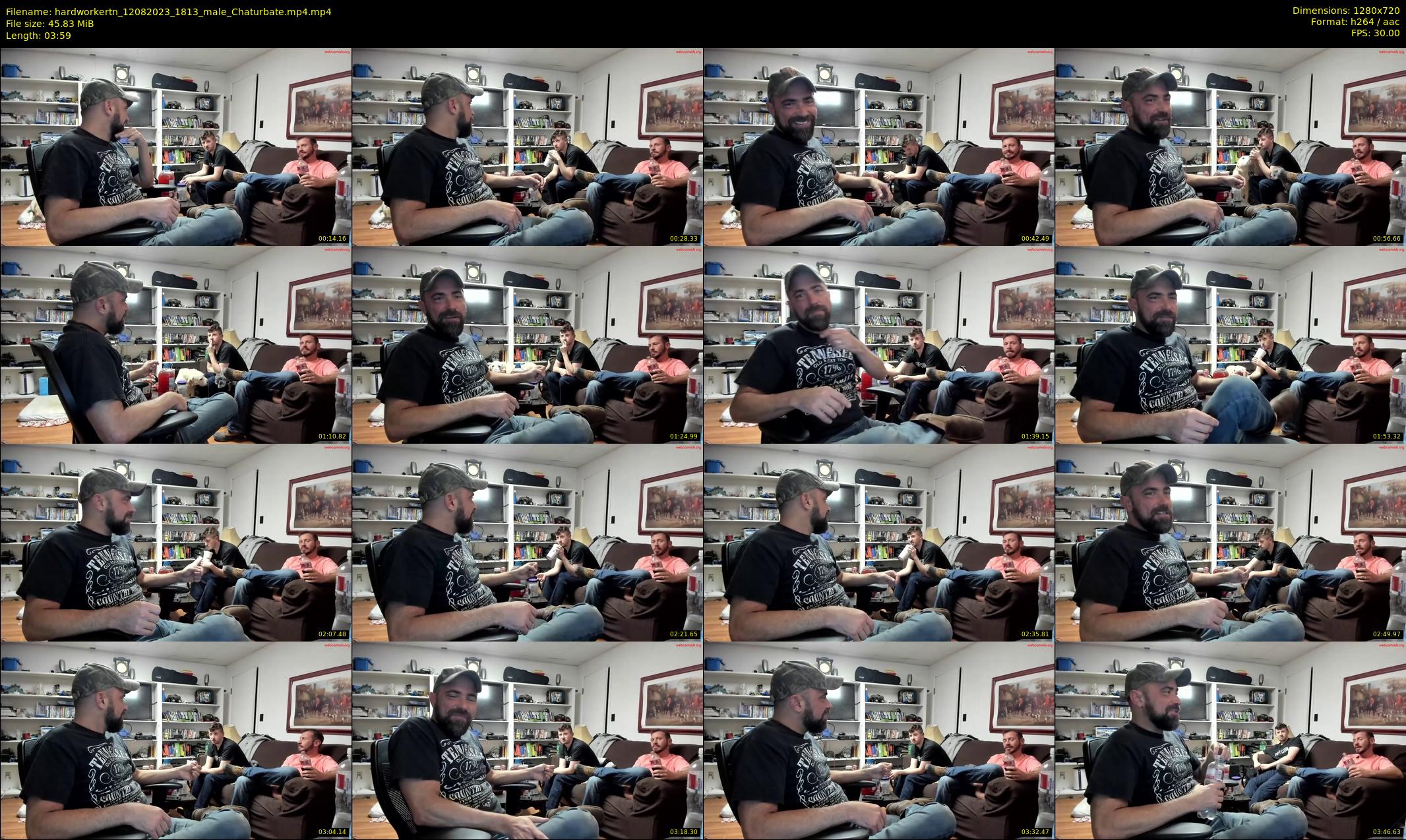 hardworkertn — 4 minute Chaturbate male cam show recording, 720p, Aug 12, 2023
