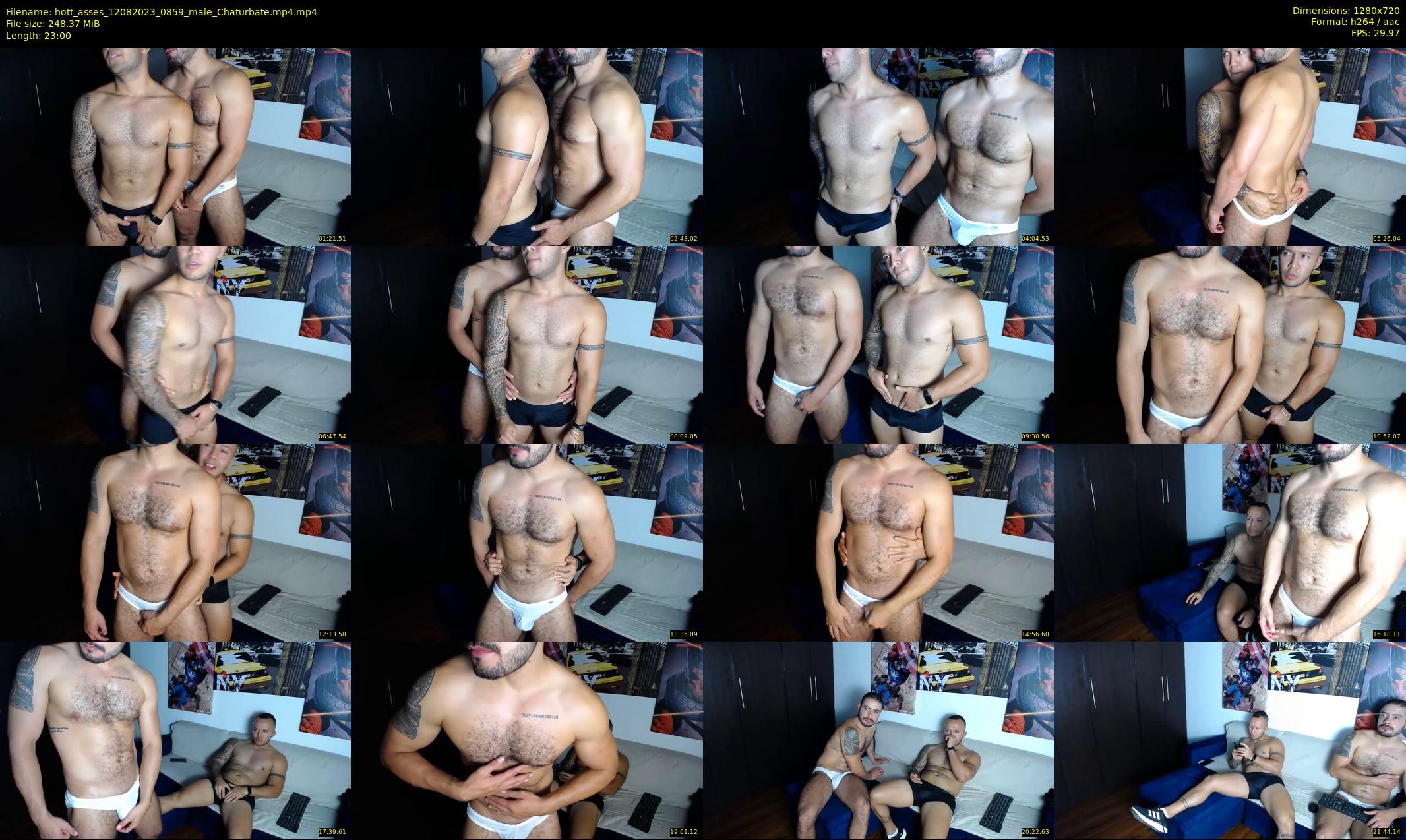 hott_asses — 23 minute Chaturbate male cam show recording, 720p, Aug 12, 2023