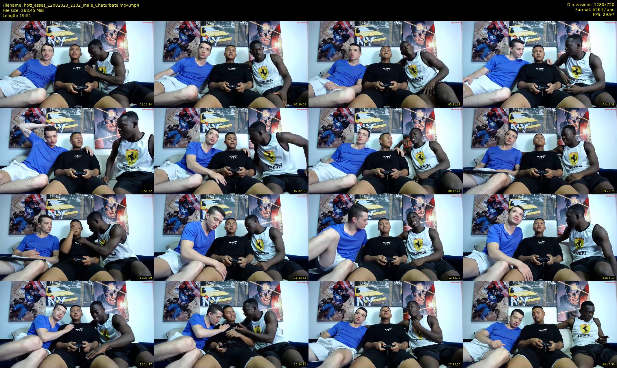 hott_asses — 20 minute Chaturbate male cam show recording, 720p, Aug 12, 2023