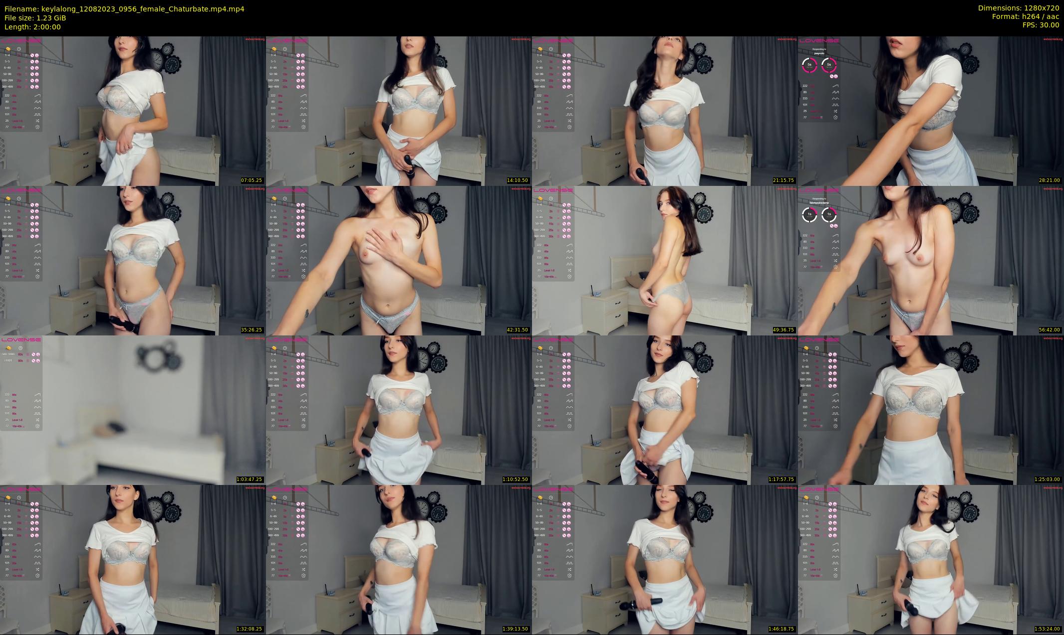 keylalong — 120 minute Chaturbate female cam show recording, 720p, Aug 12, 2023