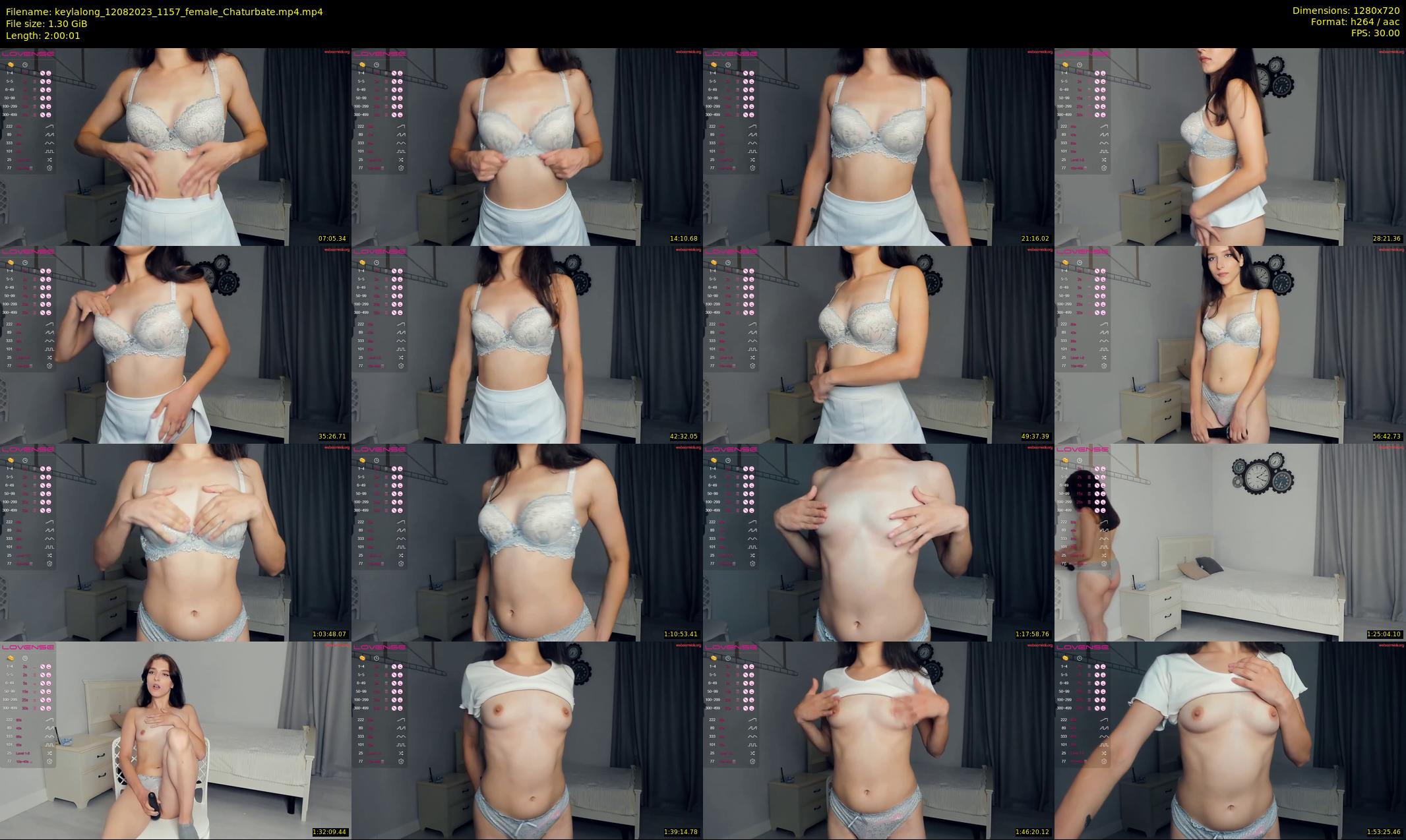 keylalong — 121 minute Chaturbate female cam show recording, 720p, Aug 12, 2023