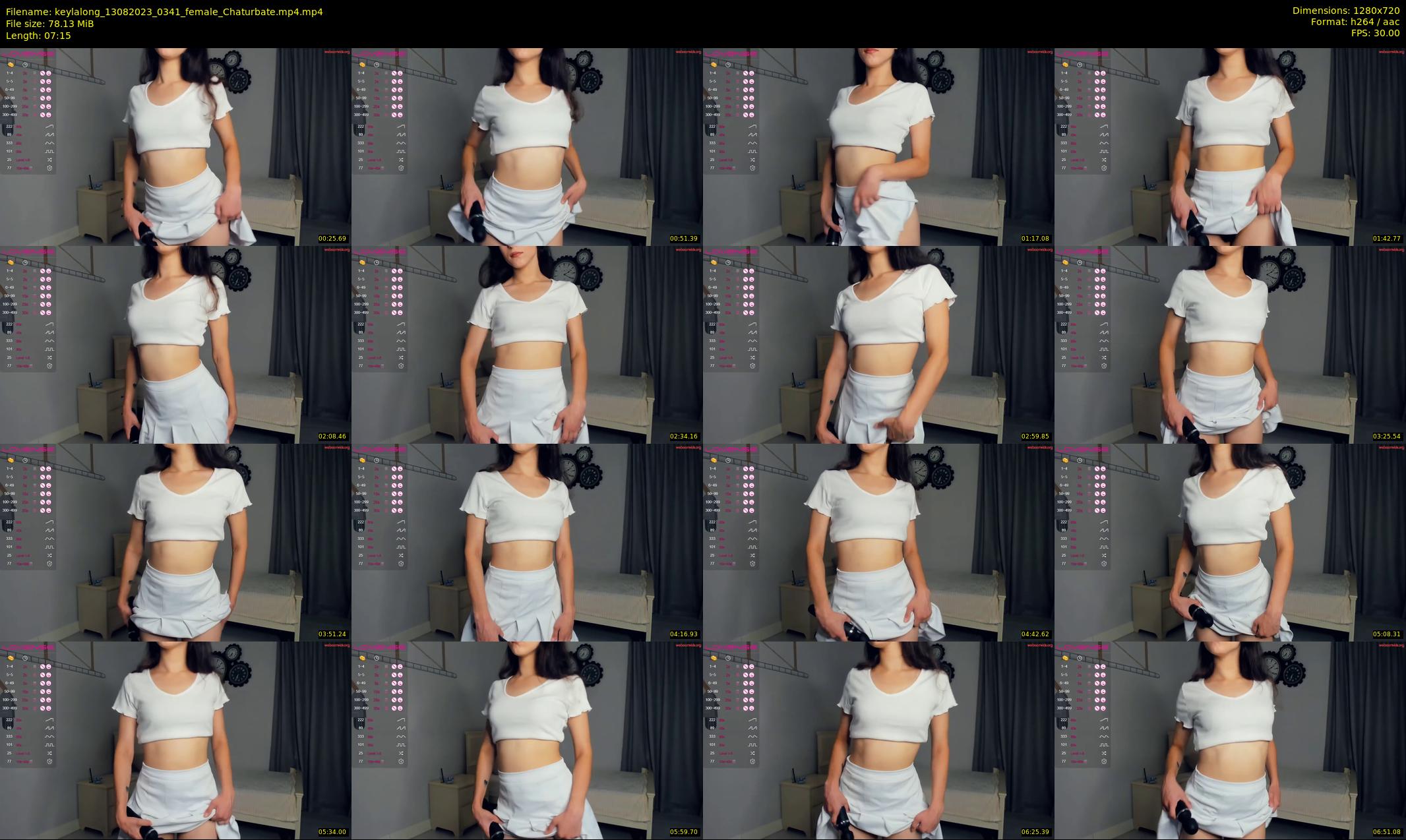 keylalong — 8 minute Chaturbate female cam show recording, 720p, Aug 13, 2023