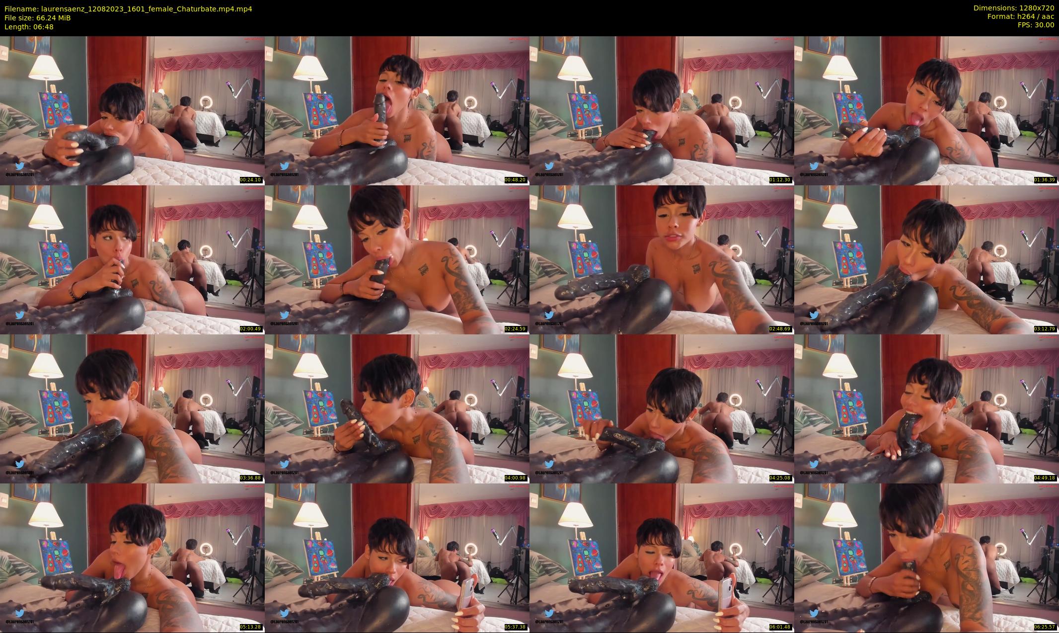 laurensaenz — 7 minute Chaturbate female cam show recording, 720p, Aug 12, 2023