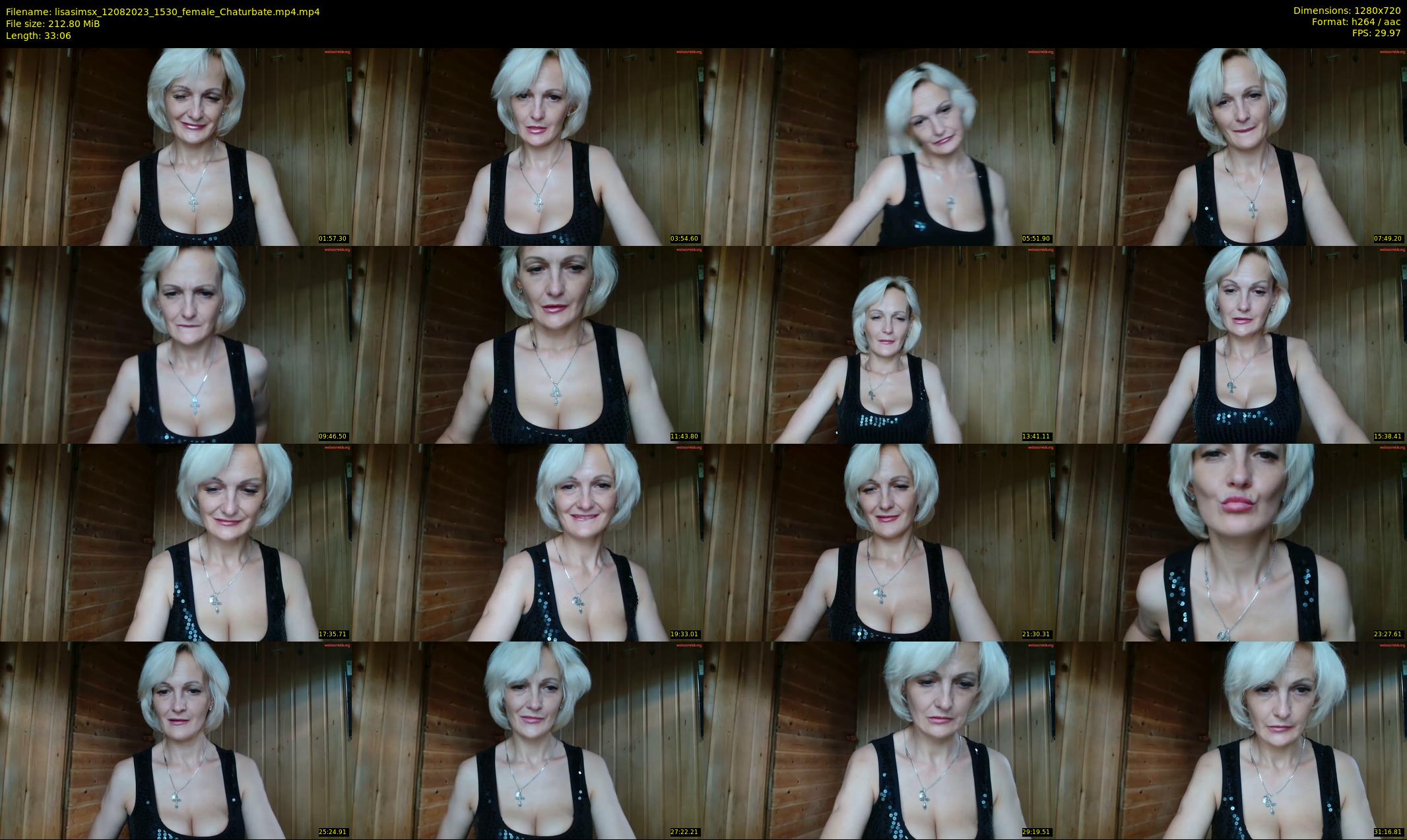 lisasimsx — 34 minute Chaturbate female cam show recording, 720p, Aug 12, 2023