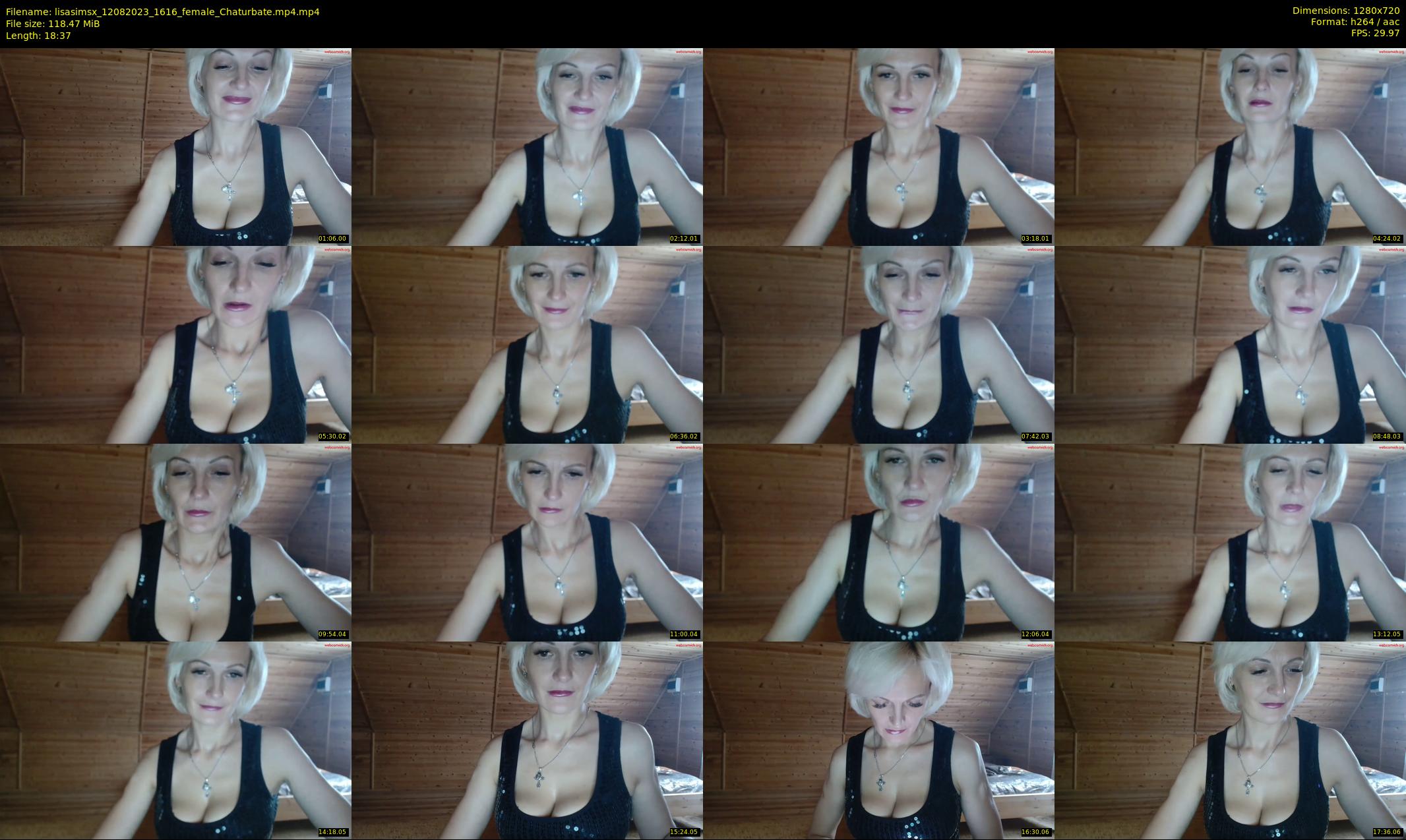 lisasimsx — 19 minute Chaturbate female cam show recording, 720p, Aug 12, 2023