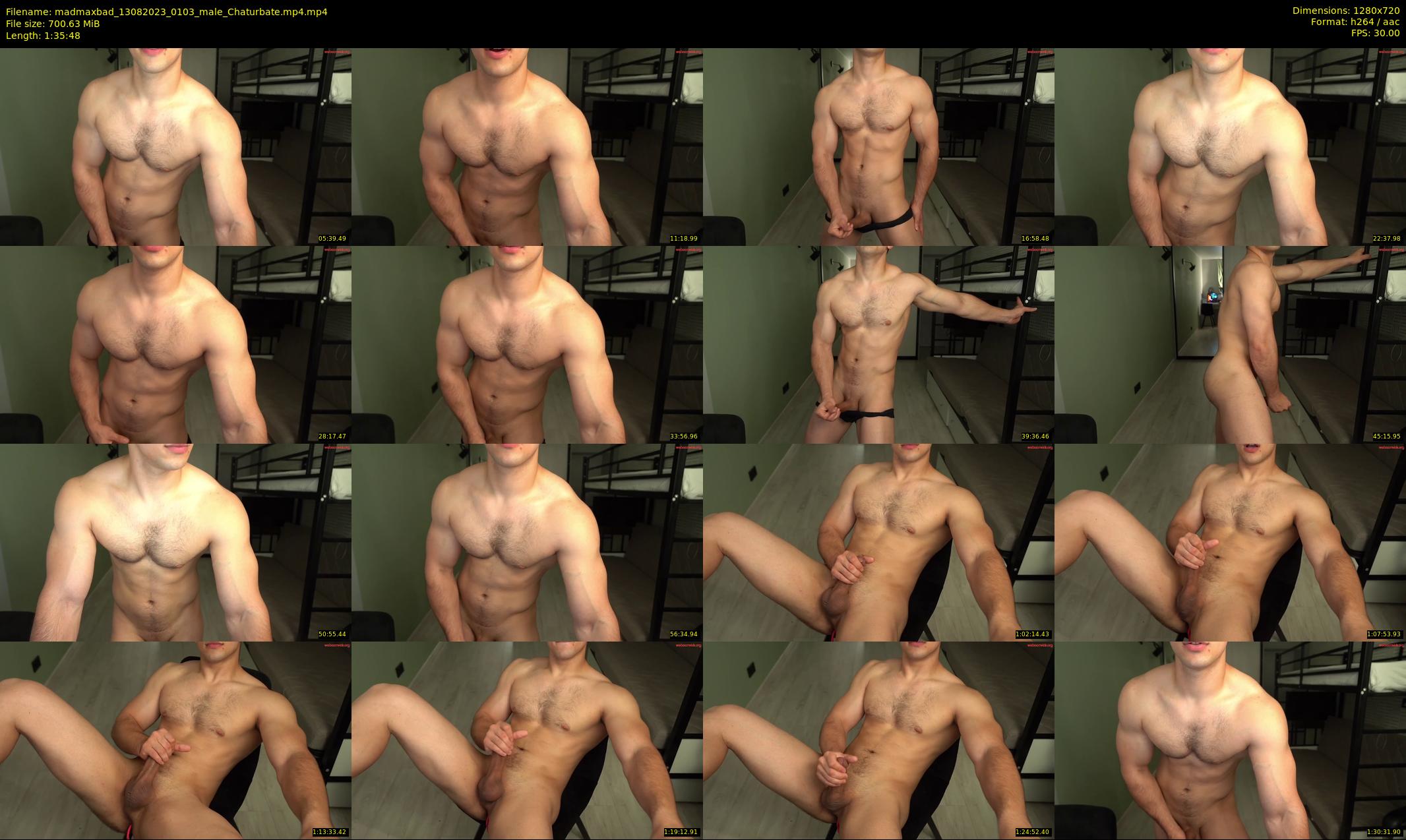 madmaxbad — 96 minute Chaturbate male cam show recording, 720p, Aug 13, 2023