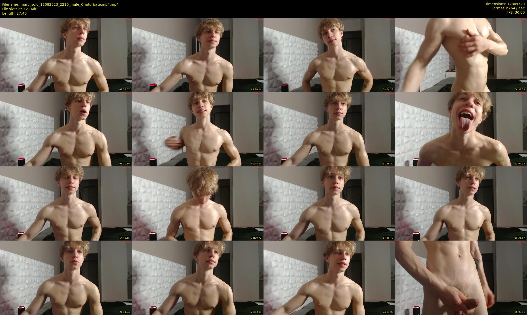 marc_solo — 28 minute Chaturbate male cam show recording, 720p, Aug 12, 2023