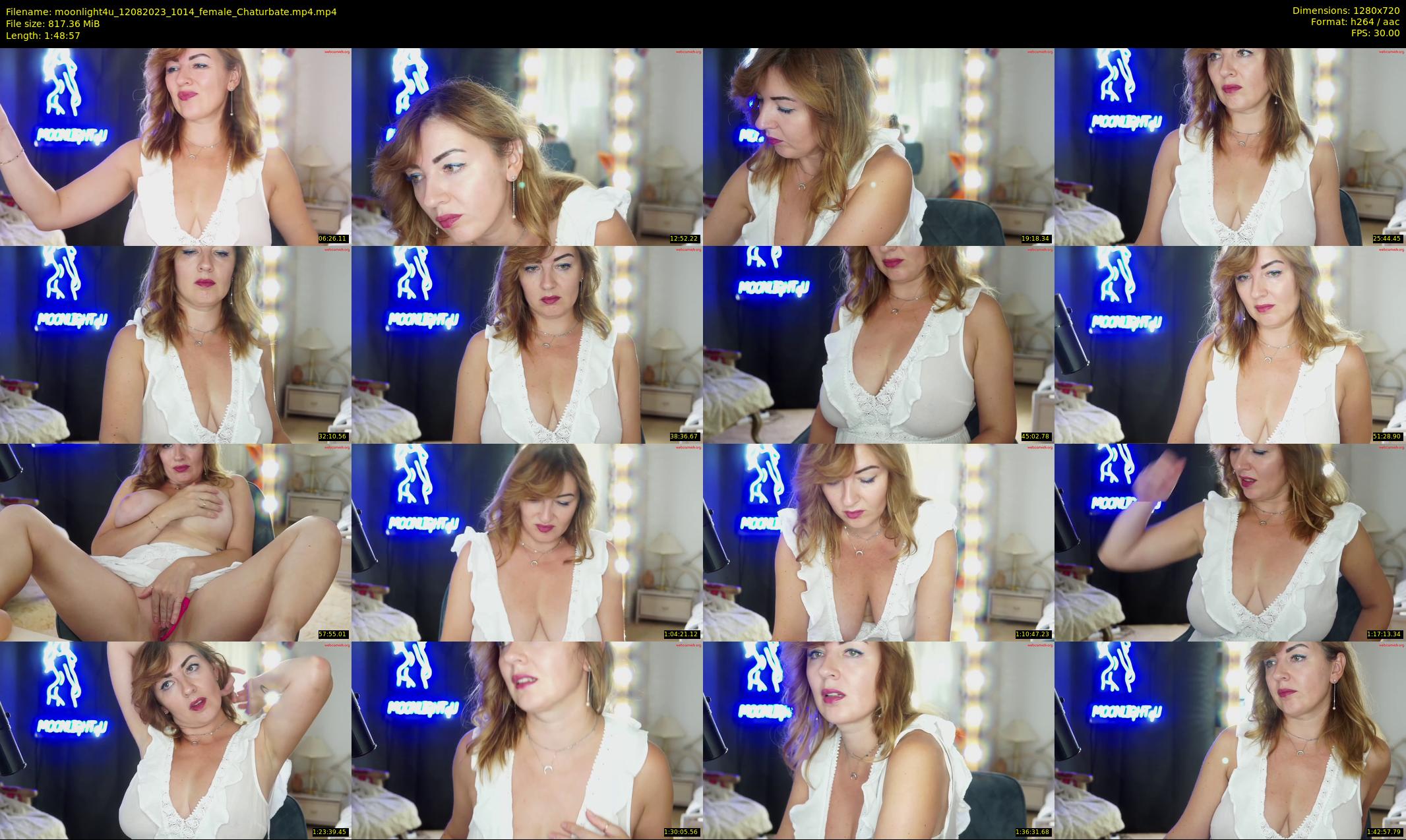 moonlight4u — 109 minute Chaturbate female cam show recording, 720p, Aug 12, 2023