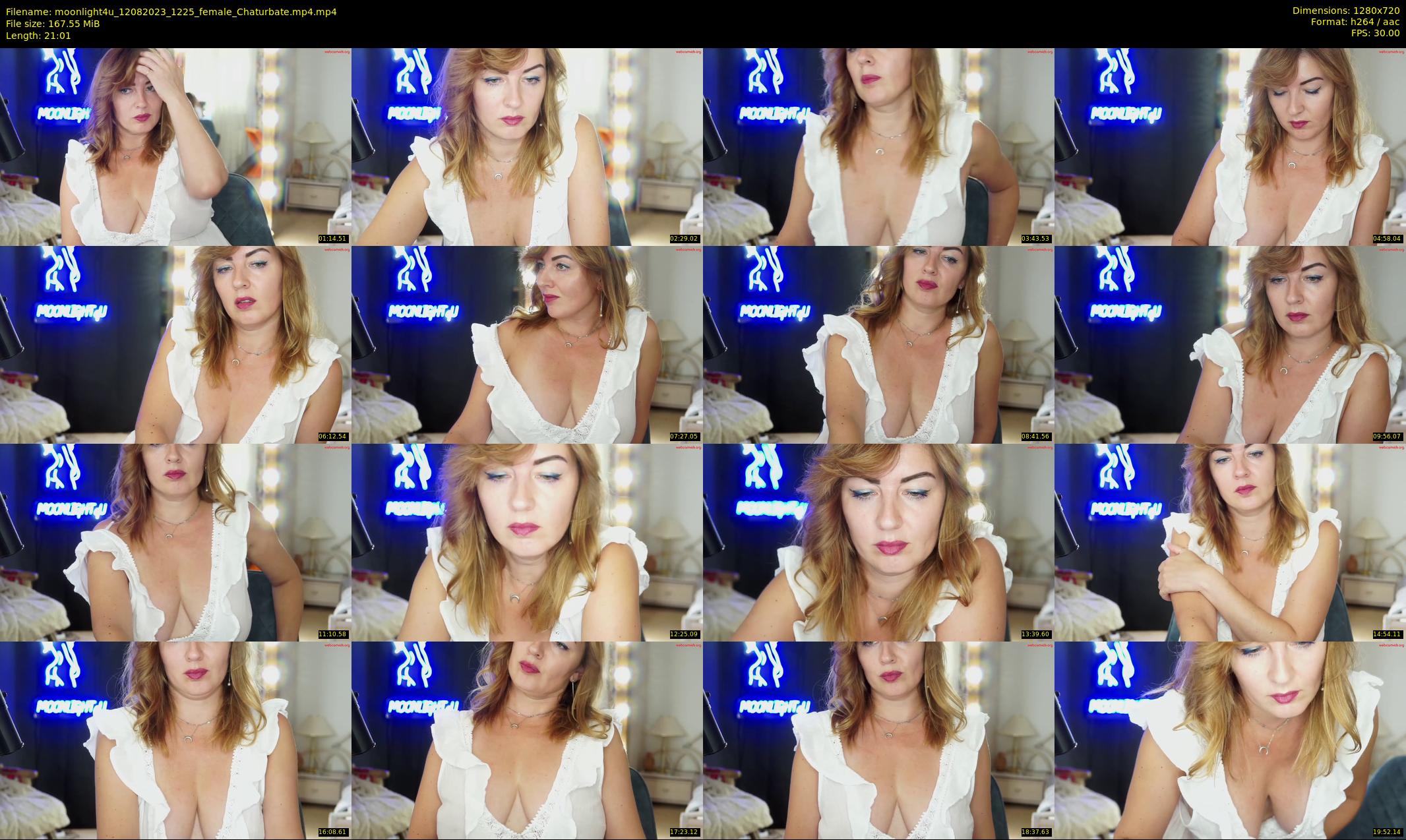 moonlight4u — 22 minute Chaturbate female cam show recording, 720p, Aug 12, 2023