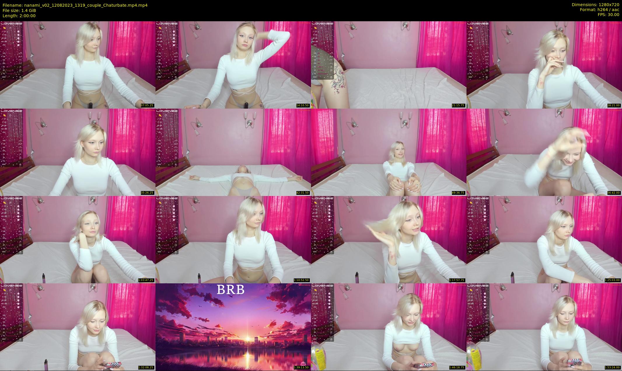 nanami_v02 — 120 minute Chaturbate couple cam show recording, 720p, Aug 12, 2023