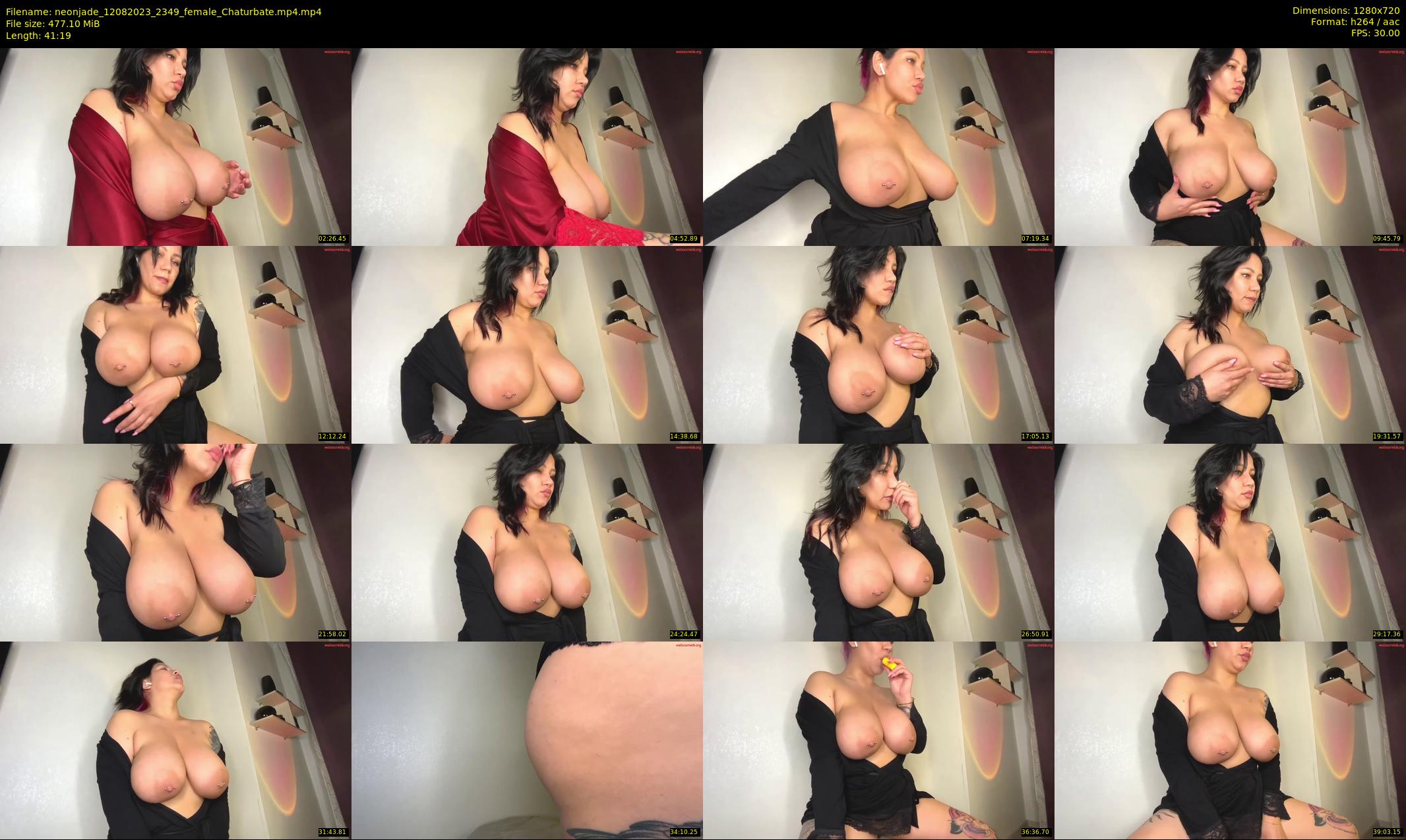 neonjade — 42 minute Chaturbate female cam show recording, 720p, Aug 12, 2023