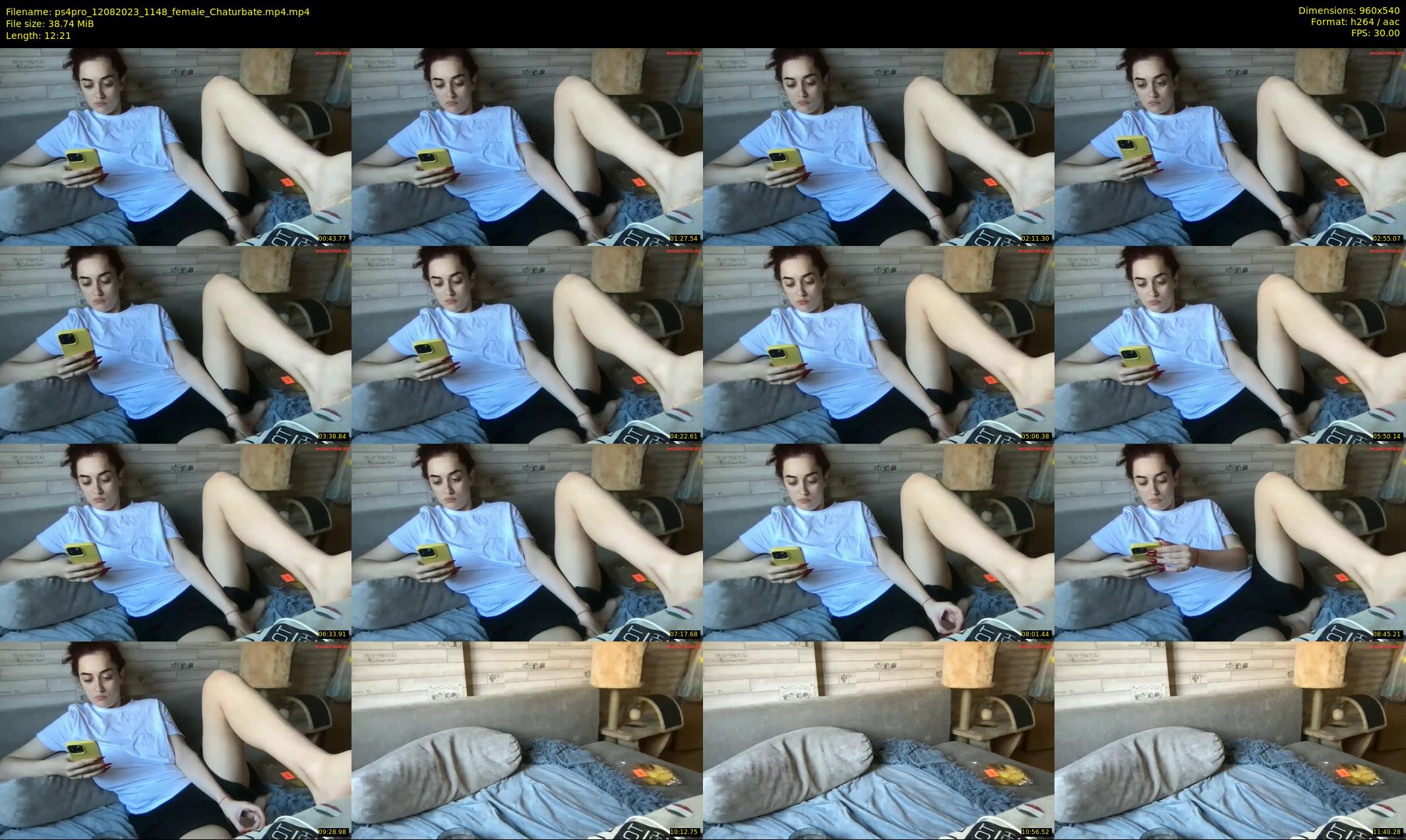ps4pro — 13 minute Chaturbate female cam show recording, 480p, Aug 12, 2023