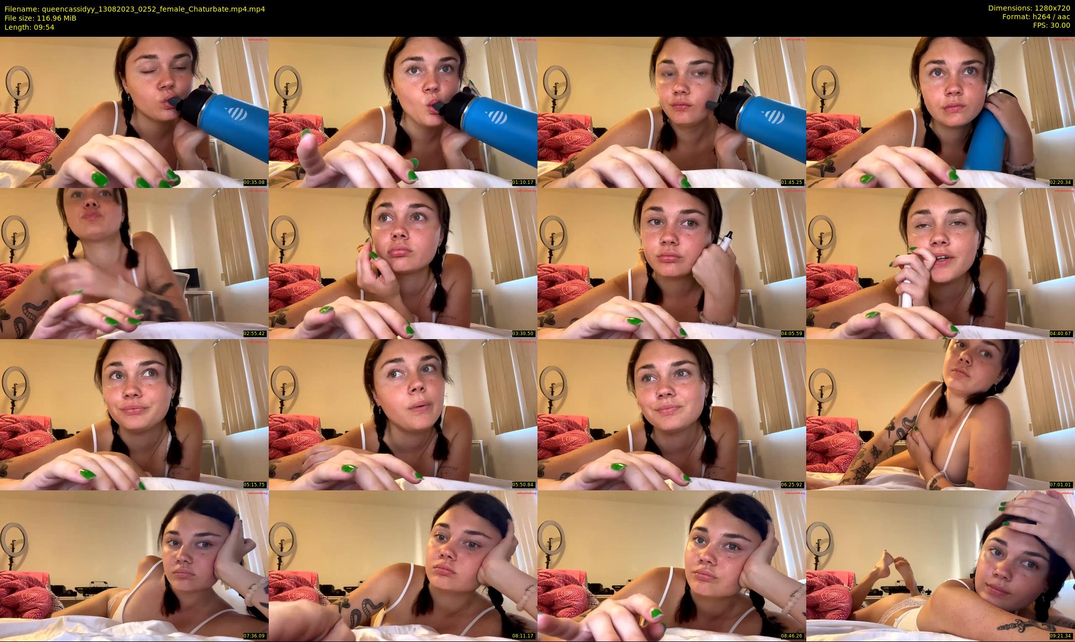 queencassidyy — 10 minute Chaturbate female cam show recording, 720p, Aug 13, 2023