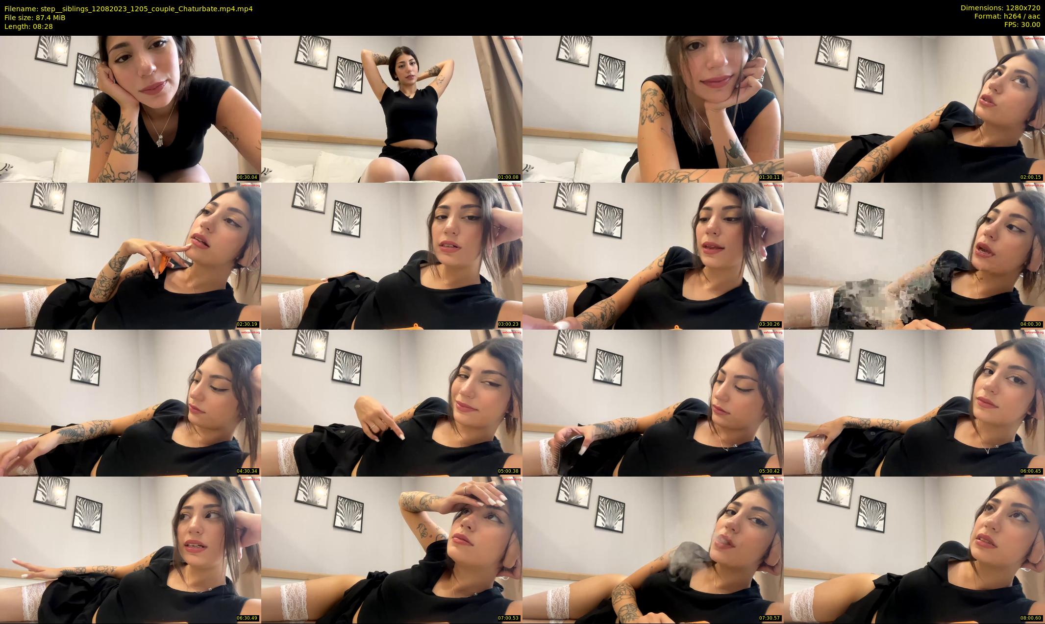 step__siblings — 9 minute Chaturbate couple cam show recording, 720p, Aug 12, 2023