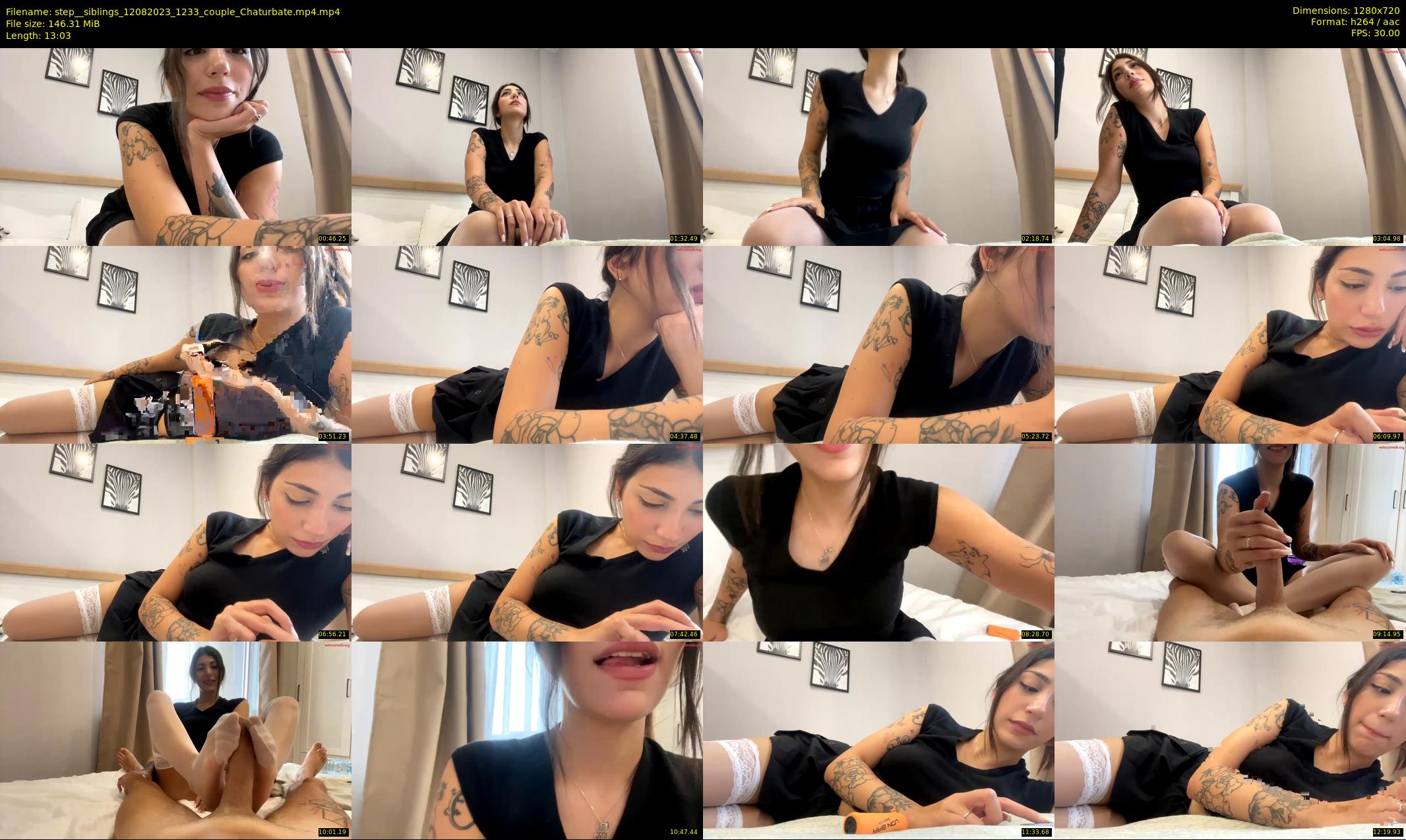 step__siblings — 14 minute Chaturbate couple cam show recording, 720p, Aug 12, 2023