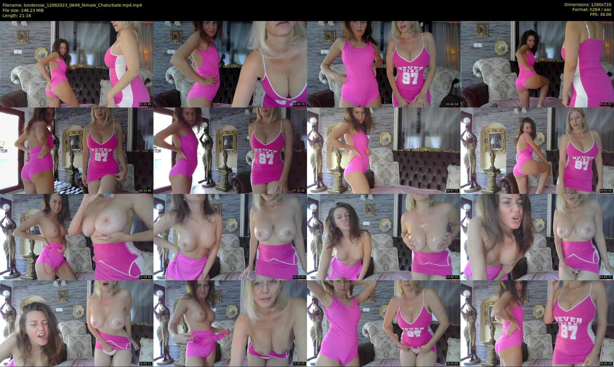 tunderose — 22 minute Chaturbate female cam show recording, 720p, Aug 12, 2023