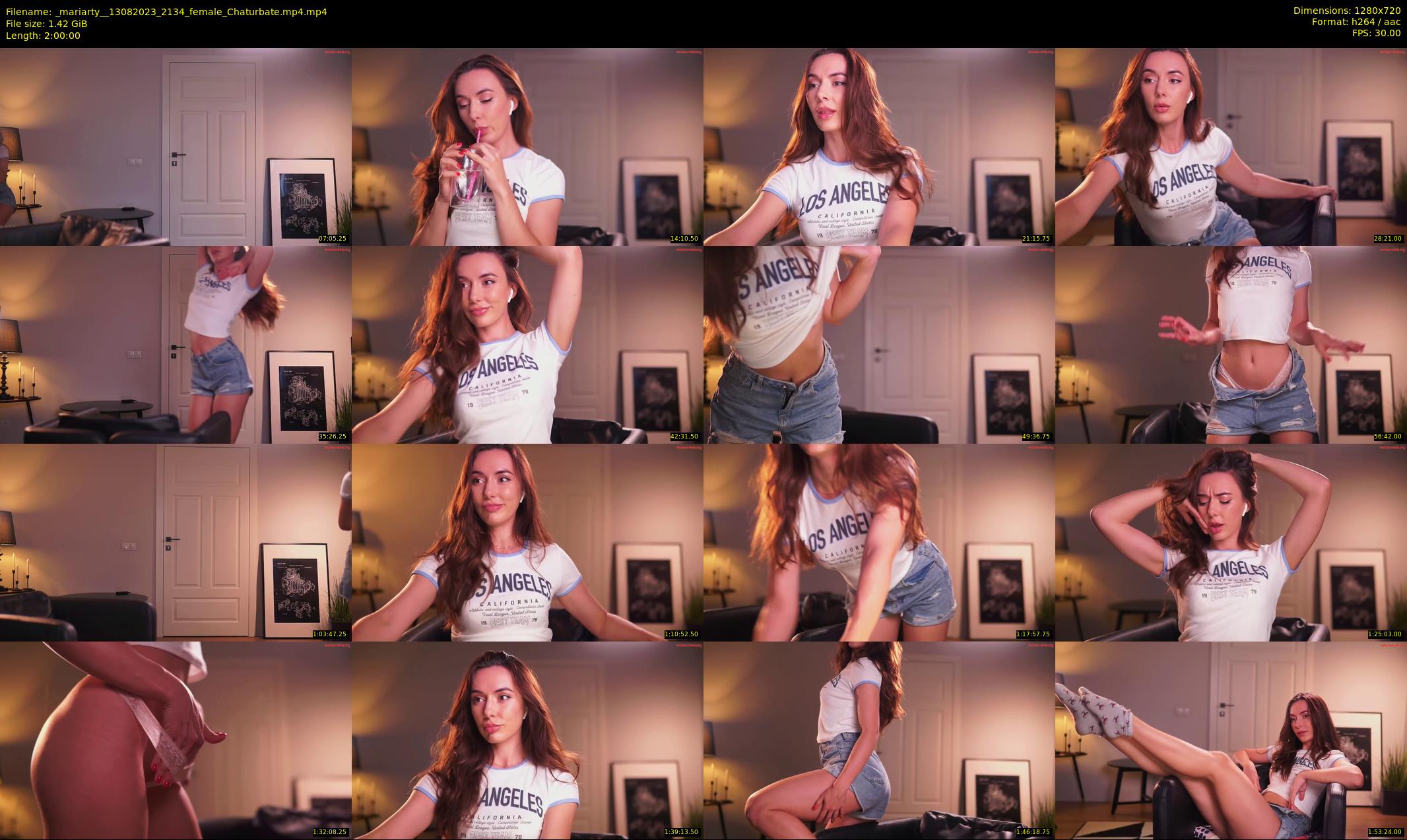 _mariarty_ — 120 minute Chaturbate female cam show recording, 720p, Aug 13, 2023