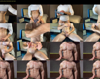 adam_muscle_ — 110 minute Chaturbate male cam show recording, 720p, Aug 14, 2023