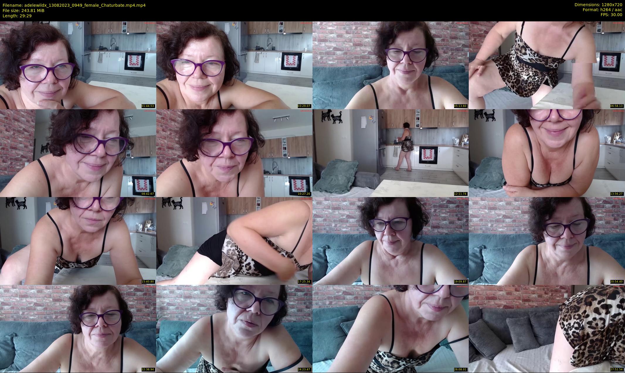 adelewildx — 30 minute Chaturbate female cam show recording, 720p, Aug 13, 2023