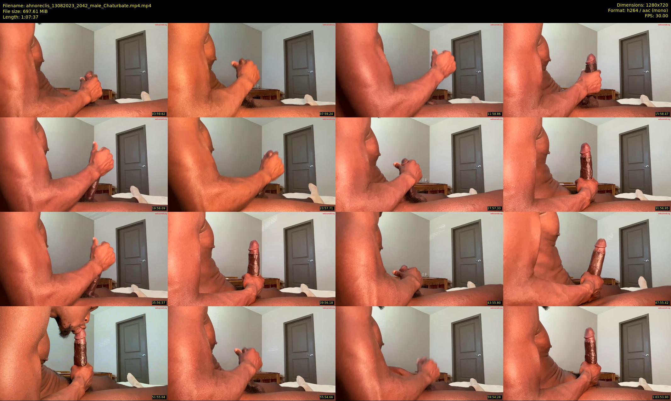 ahnoreclis — 68 minute Chaturbate male cam show recording, 720p, Aug 13, 2023