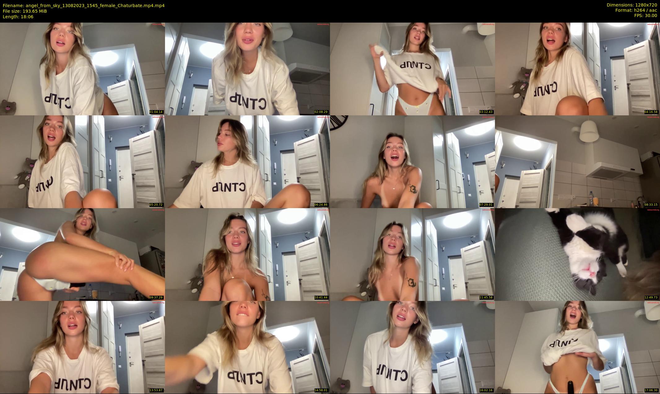 angel_from_sky — 19 minute Chaturbate female cam show recording, 720p, Aug 13, 2023