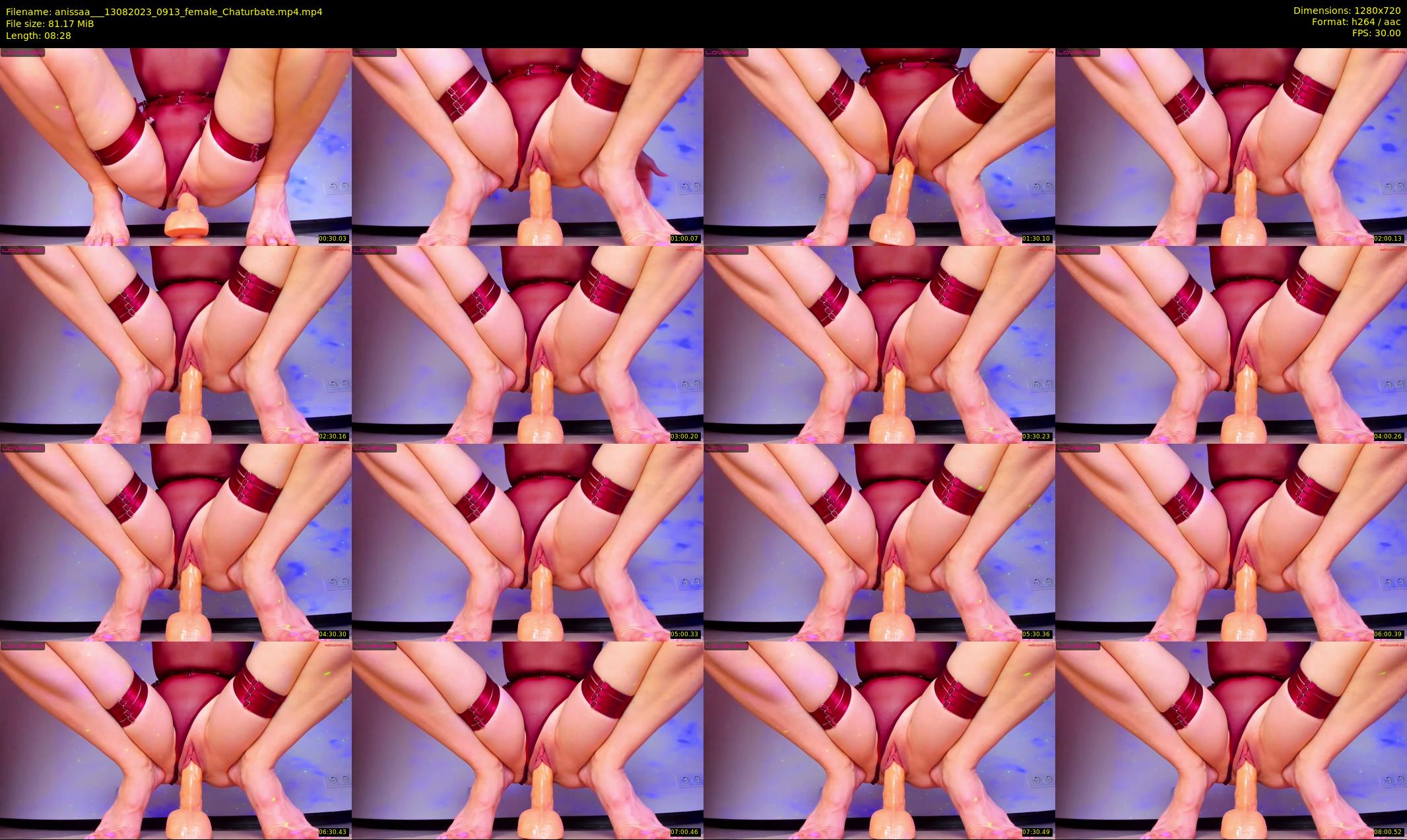 anissaa__ — 9 minute Chaturbate female cam show recording, 720p, Aug 13, 2023