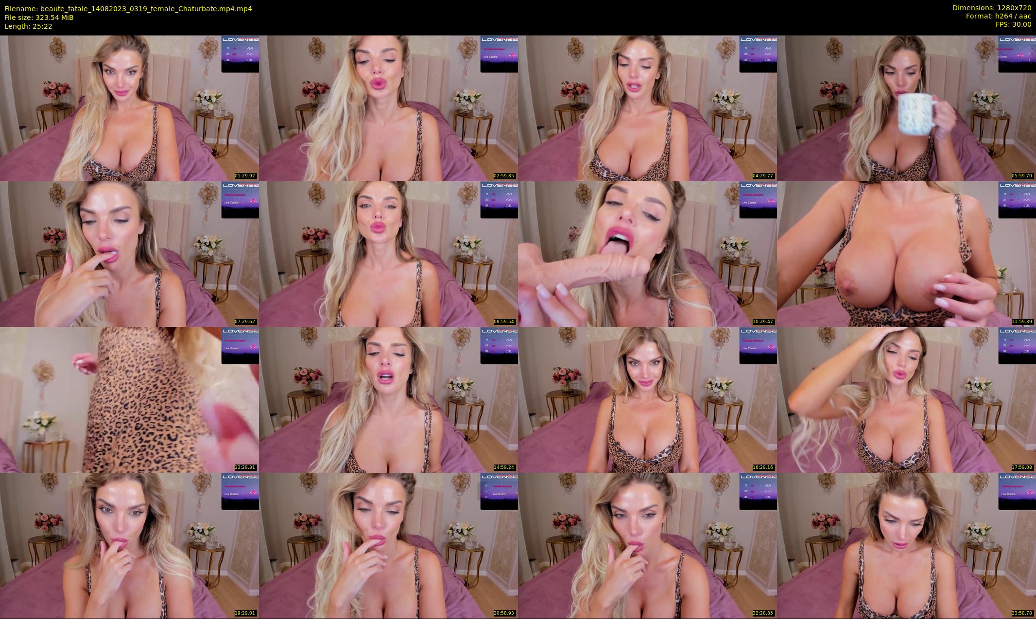 beaute_fatale — 26 minute Chaturbate female cam show recording, 720p, Aug 14, 2023
