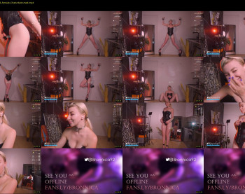 bronnica — 50 minute Chaturbate female cam show recording, 720p, Aug 13, 2023