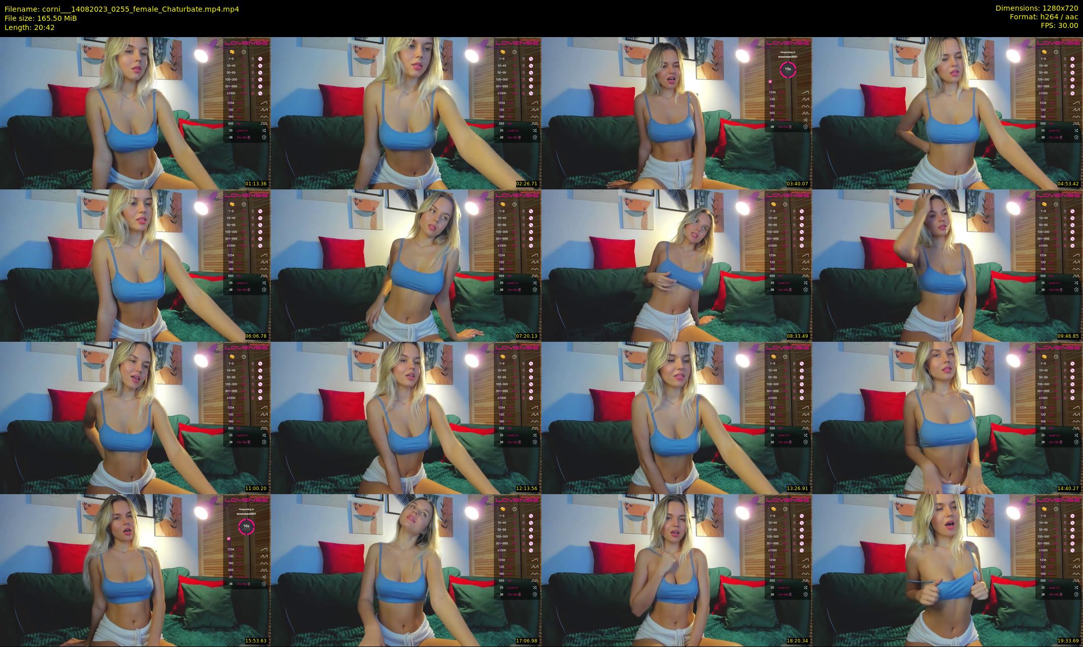 corni__ — 21 minute Chaturbate female cam show recording, 720p, Aug 14, 2023