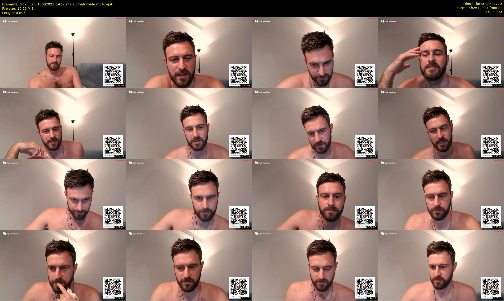 dickjulian — 4 minute Chaturbate male cam show recording, 720p, Aug 13, 2023