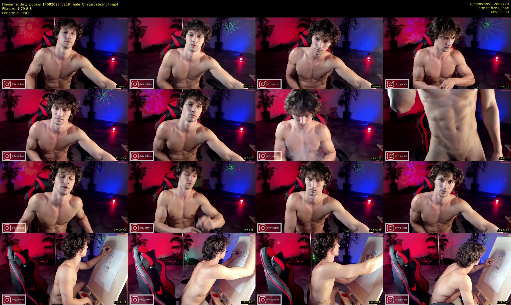 dirty_pothos — 121 minute Chaturbate male cam show recording, 720p, Aug 14, 2023