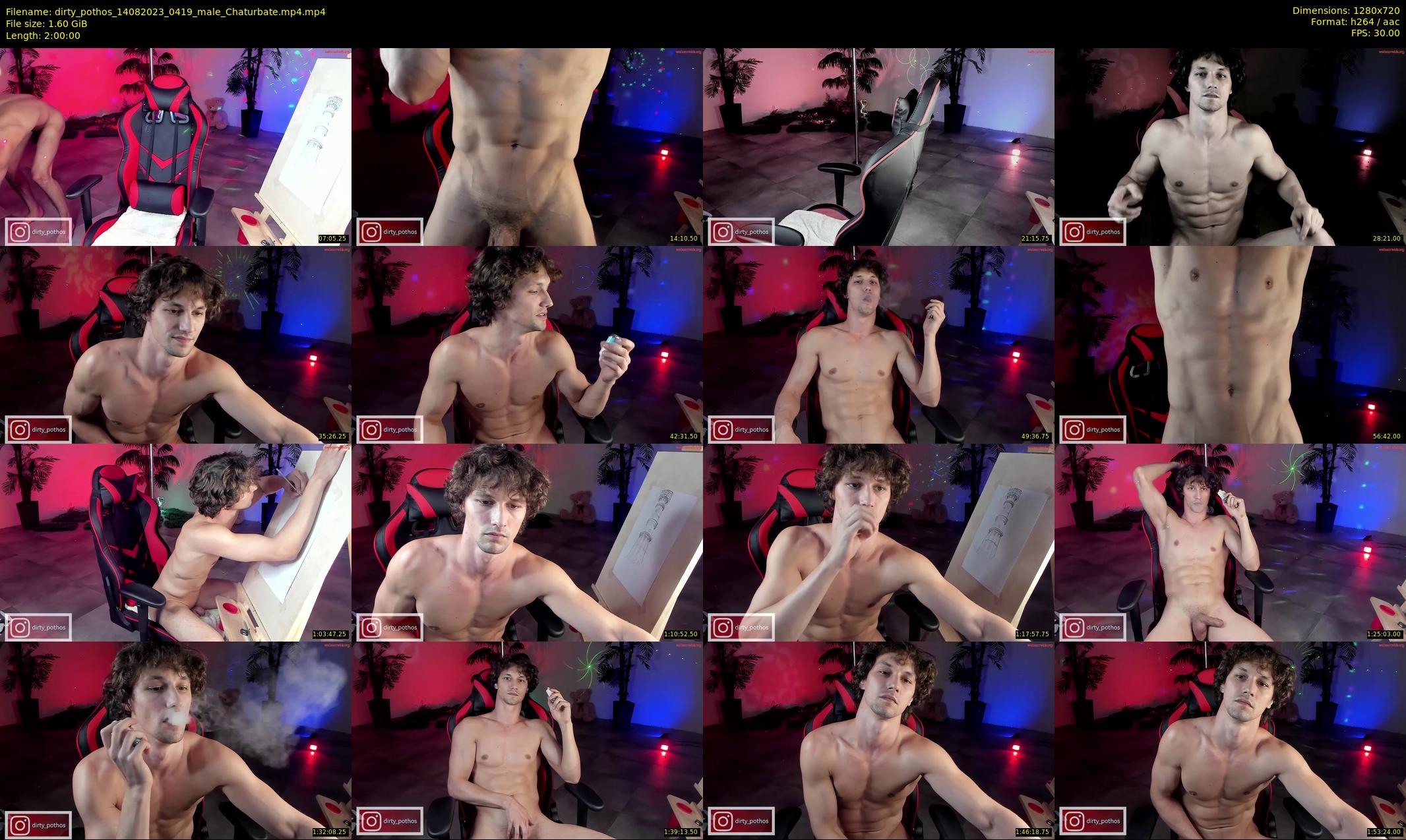 dirty_pothos — 120 minute Chaturbate male cam show recording, 720p, Aug 14, 2023