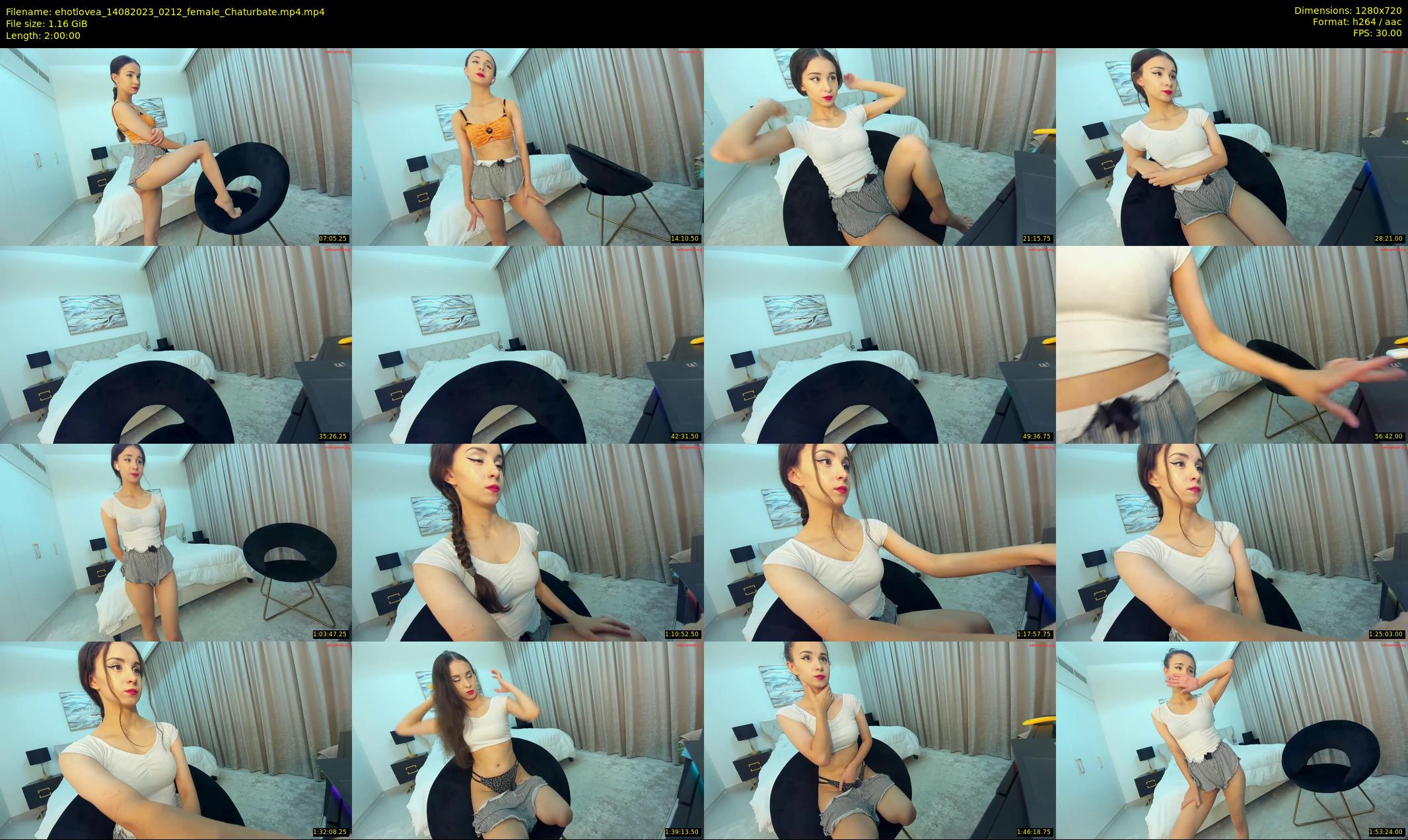 ehotlovea — 120 minute Chaturbate female cam show recording, 720p, Aug 14, 2023