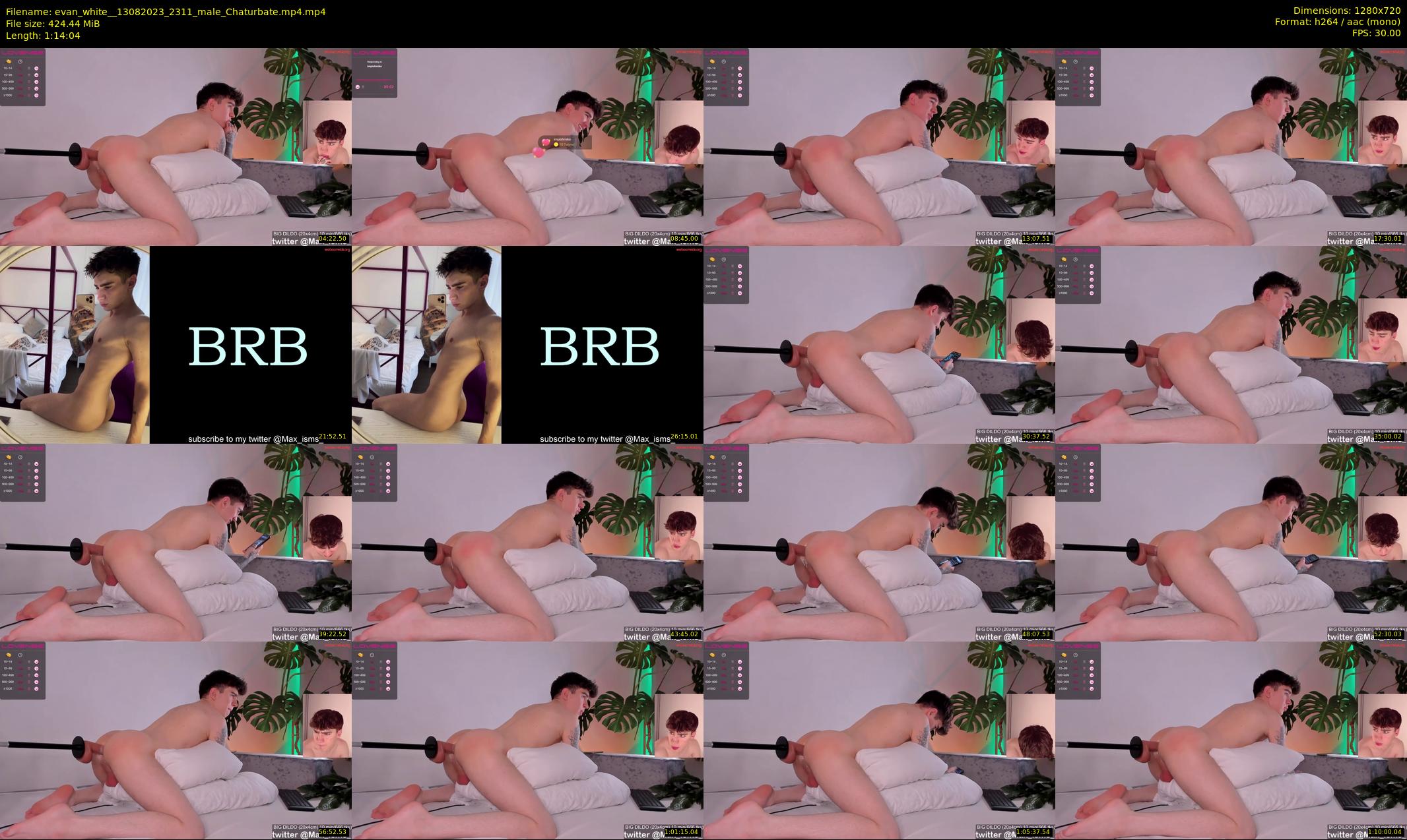evan_white_ — 75 minute Chaturbate male cam show recording, 720p, Aug 13, 2023