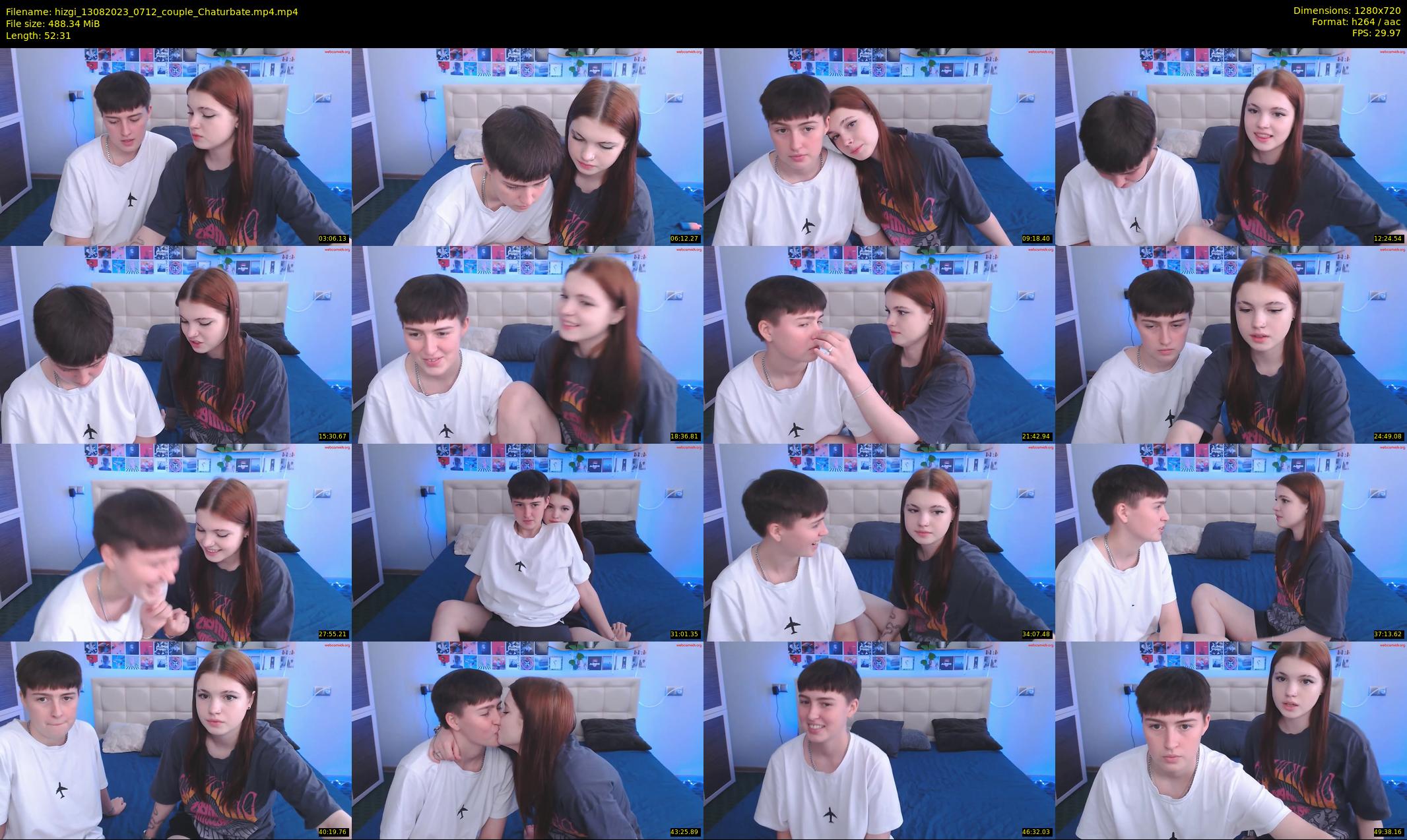 hizgi — 53 minute Chaturbate couple cam show recording, 720p, Aug 13, 2023