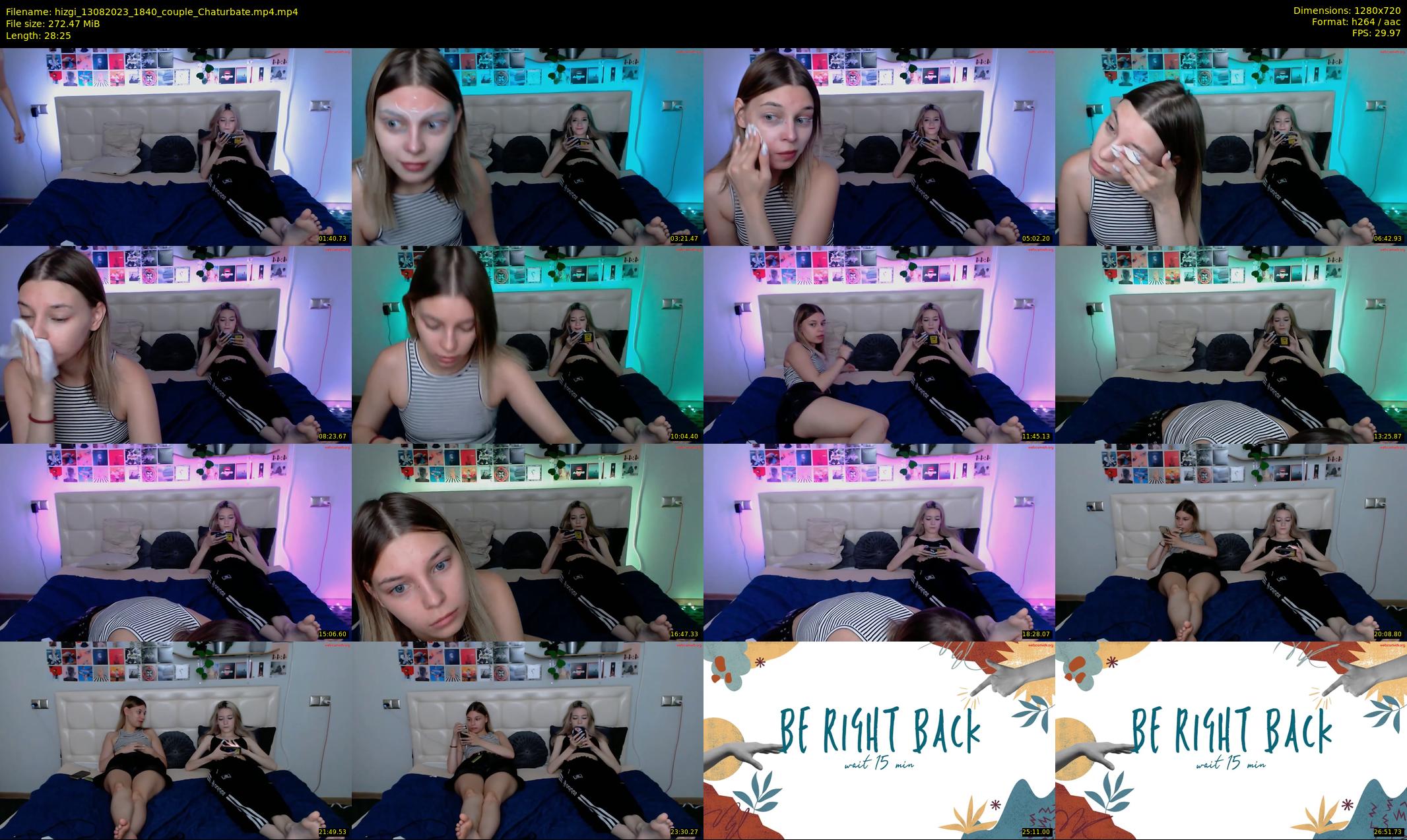 hizgi — 29 minute Chaturbate couple cam show recording, 720p, Aug 13, 2023